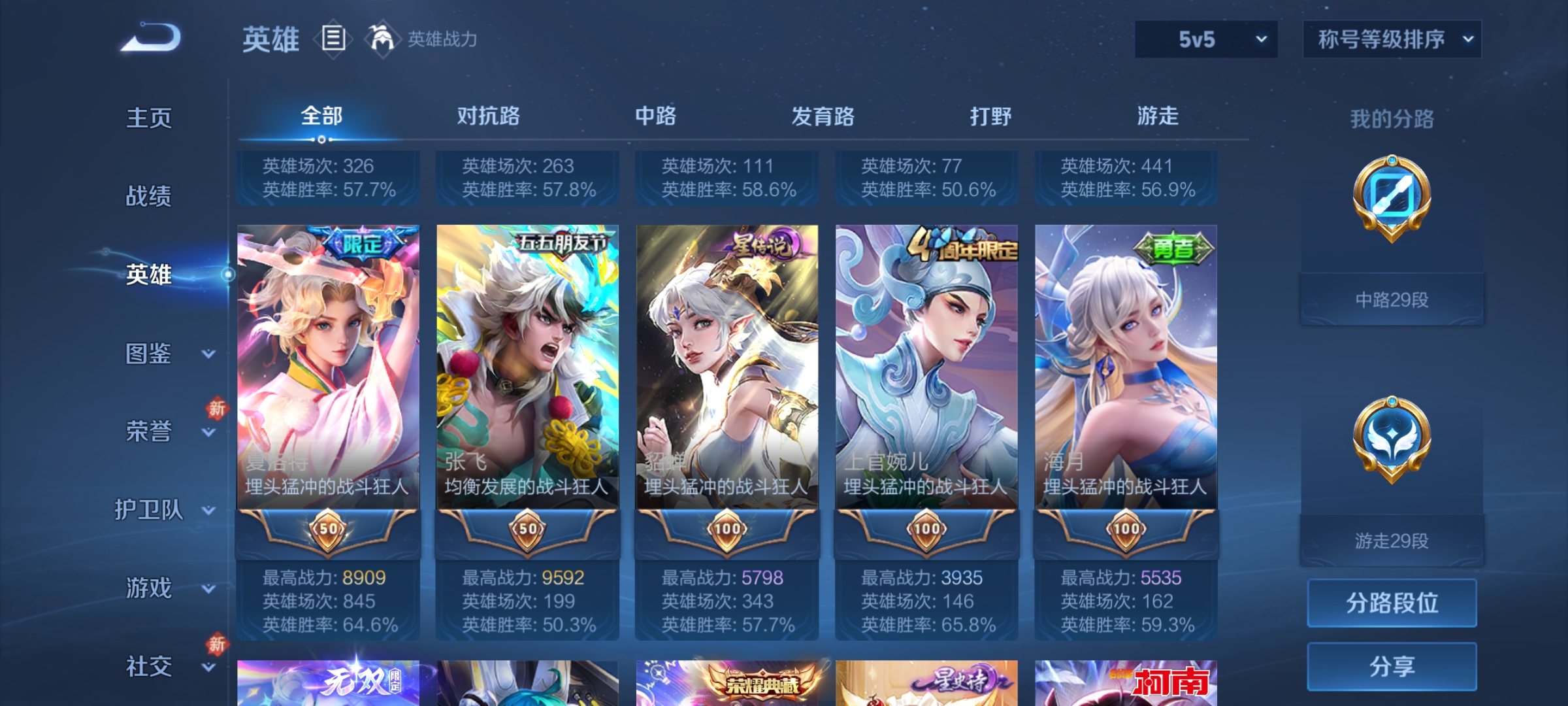 WZCMW4153872王者荣耀账号详情图4