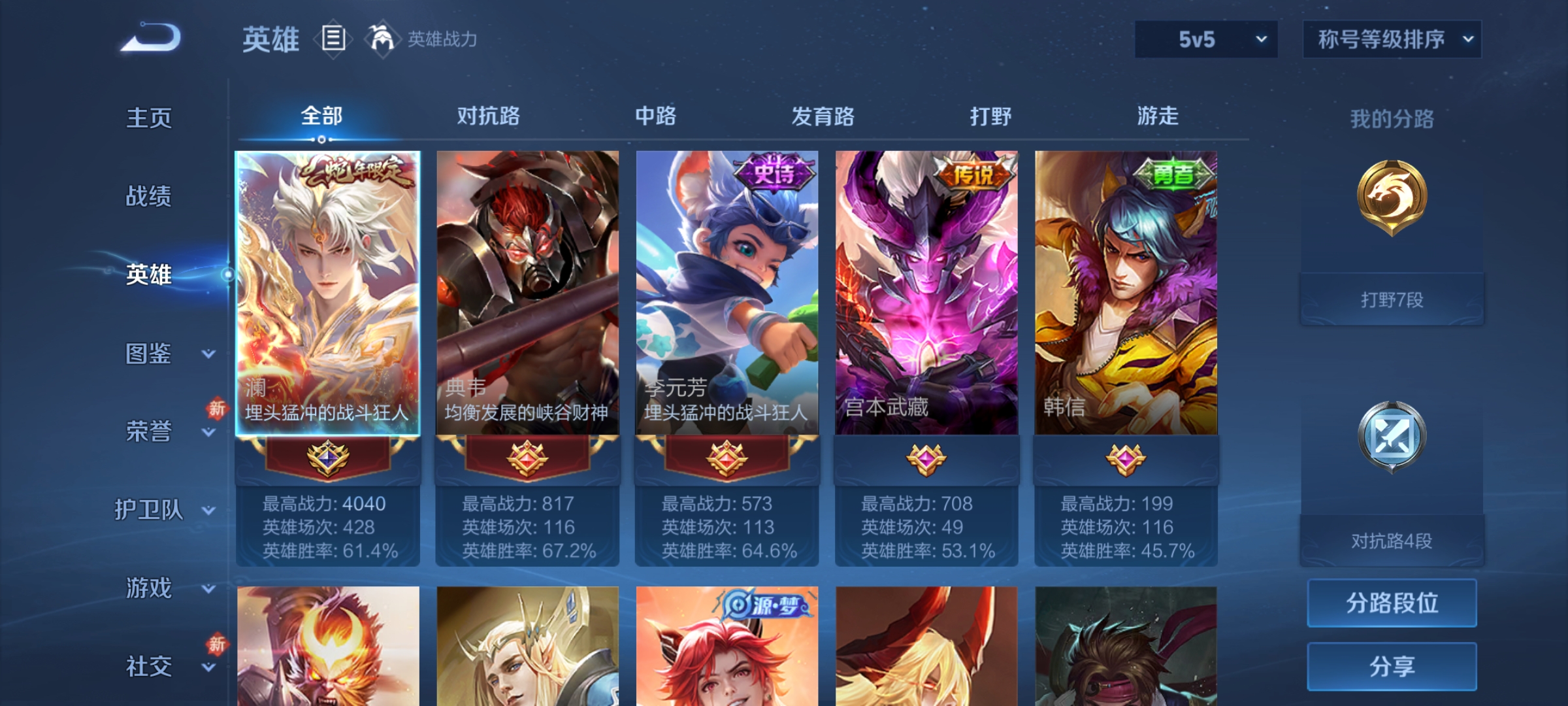 WZCMW4122508王者荣耀账号详情图3