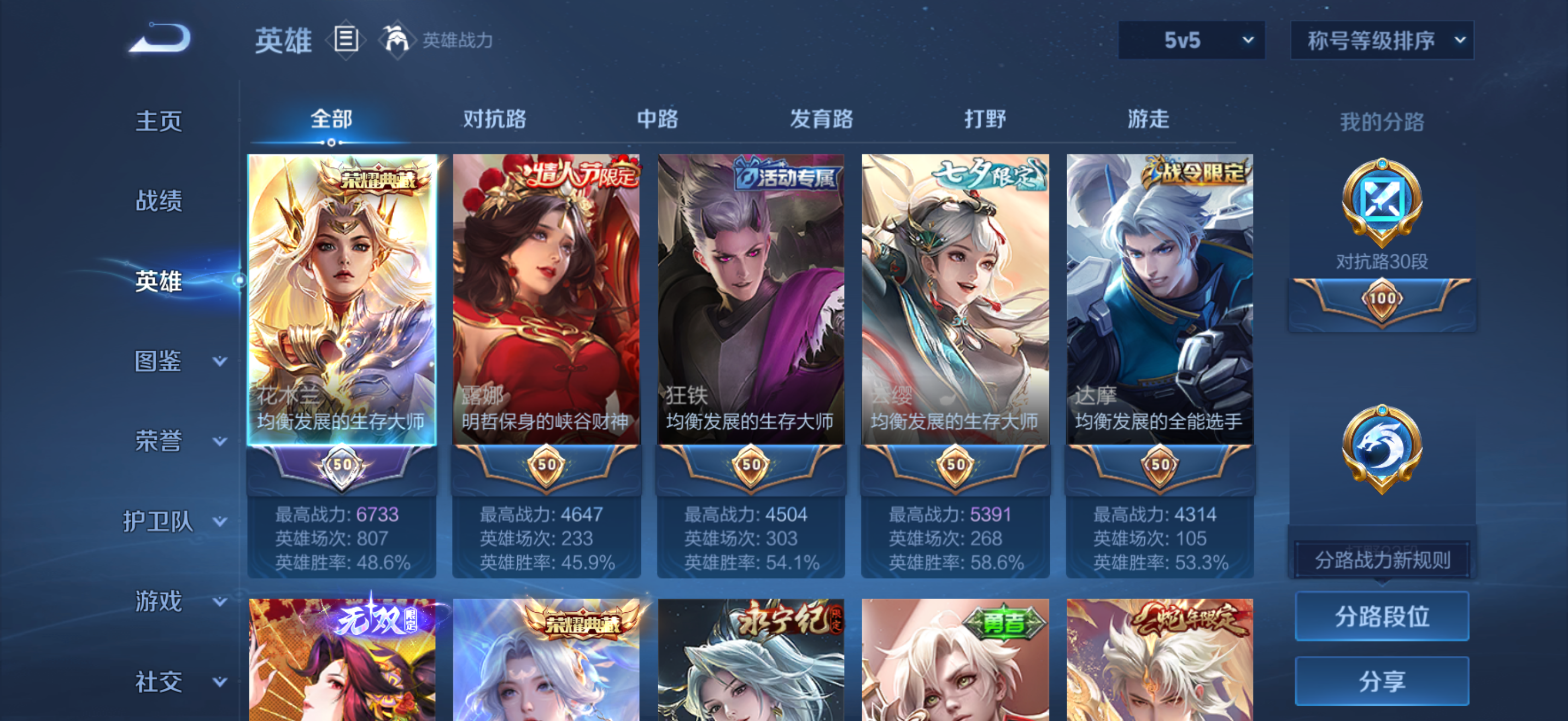 WZCMW4153818王者荣耀账号详情图3