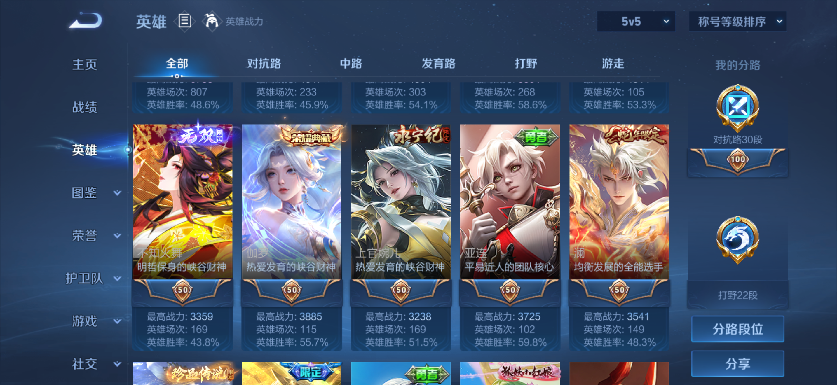 WZCMW4153818王者荣耀账号详情图4