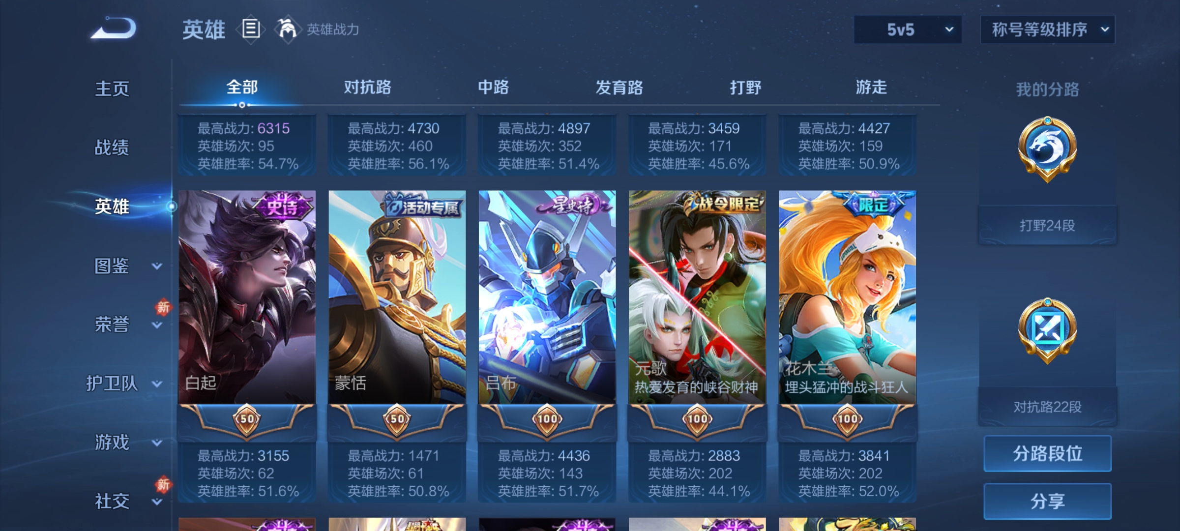 WZCMW4254893王者荣耀账号详情图4