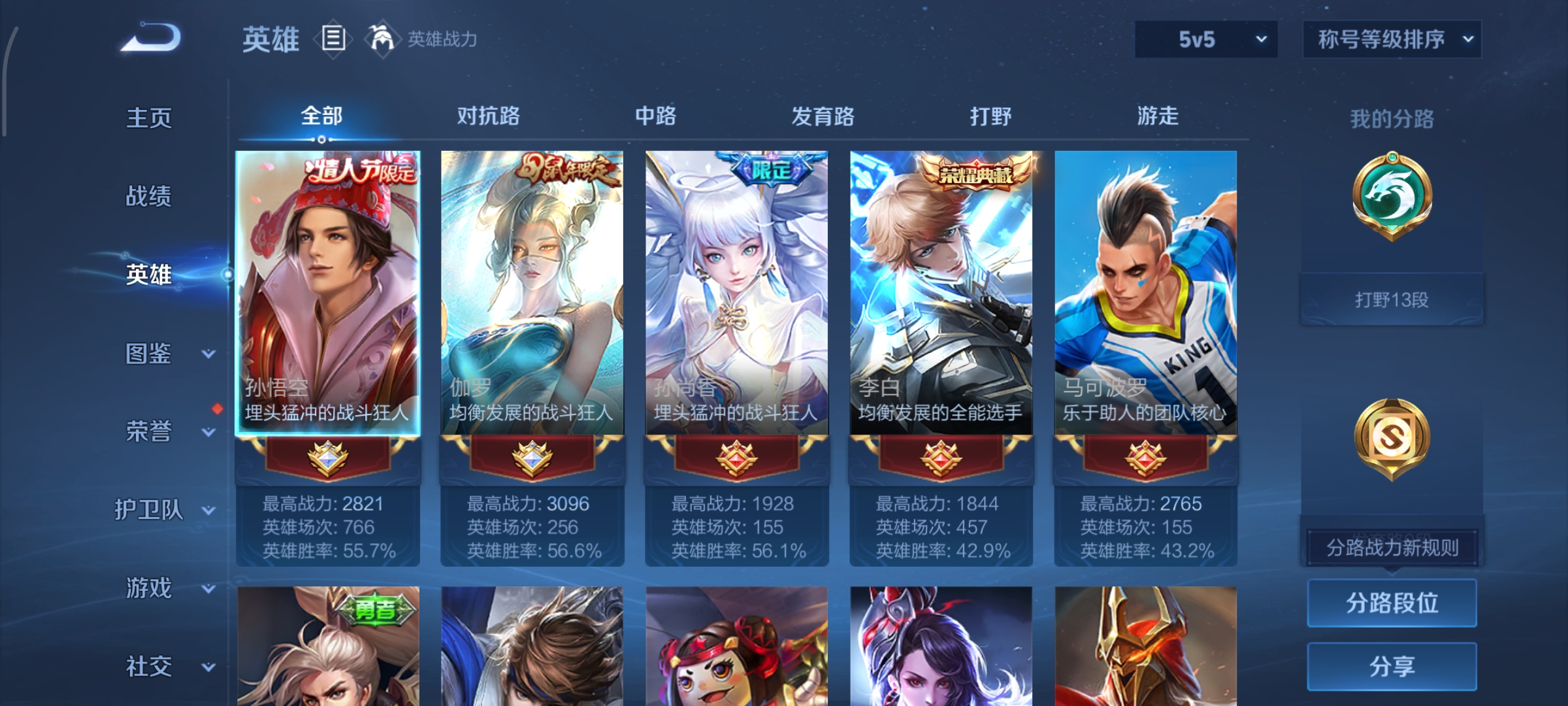 WZCMW3438197王者荣耀账号详情图3