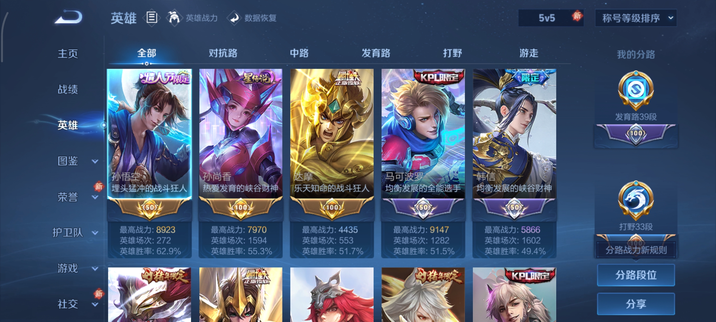 WZCMW478503王者荣耀账号详情图3