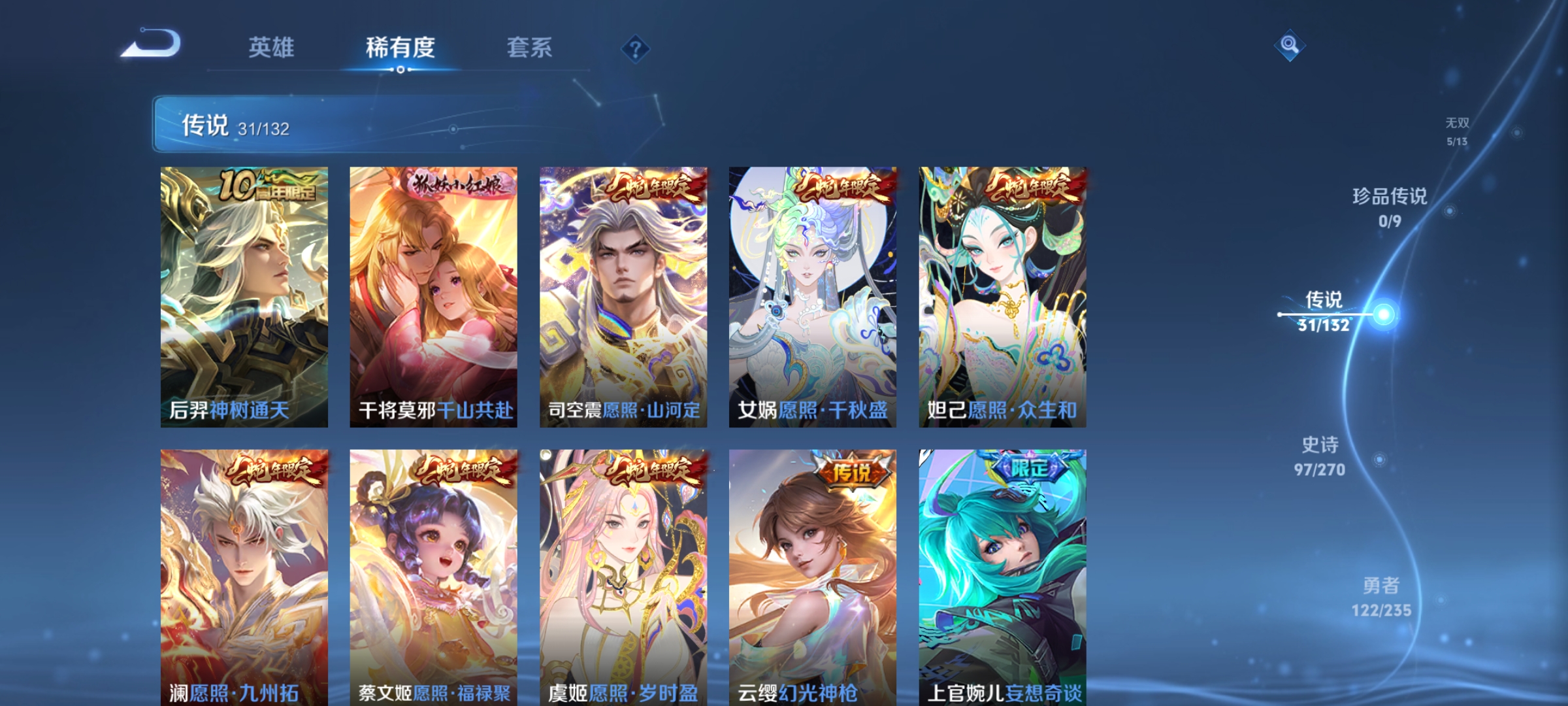 WZCMW4153886王者荣耀账号详情图9