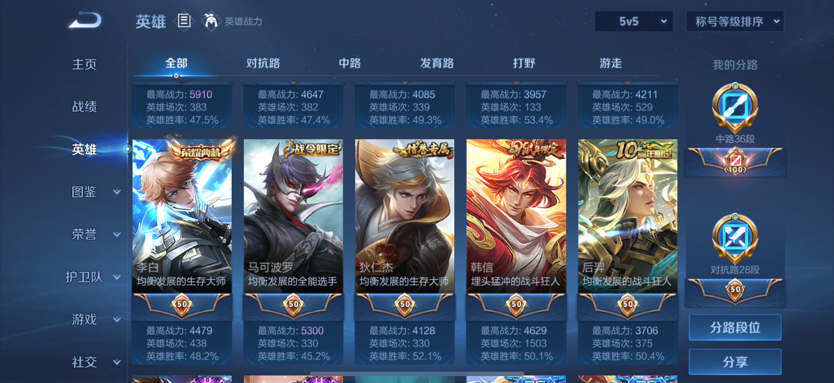 WZCMW440459王者荣耀账号详情图5