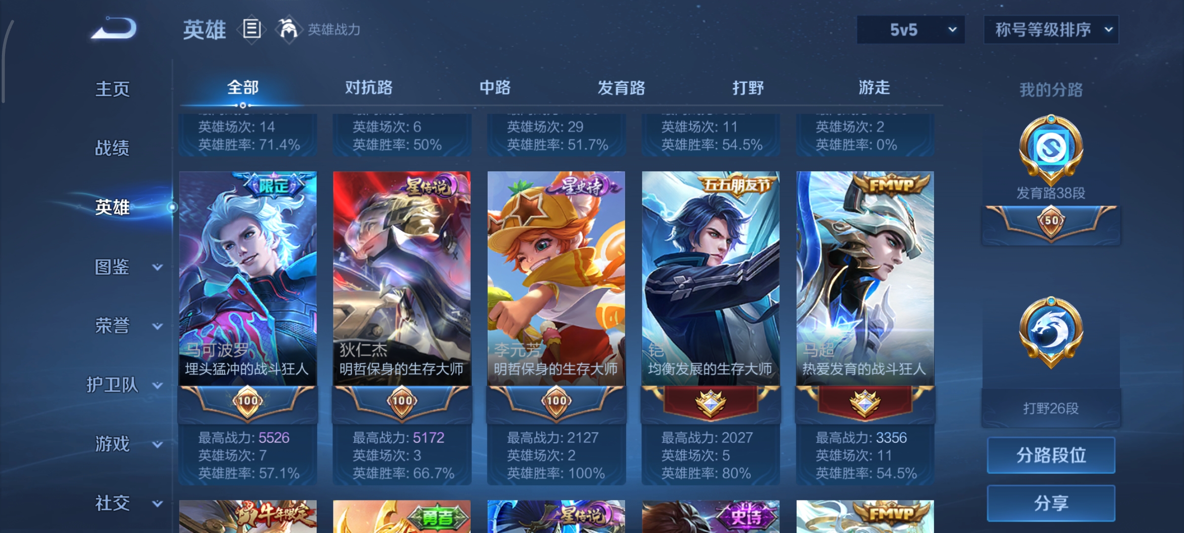 WZCMW46180王者荣耀账号详情图5