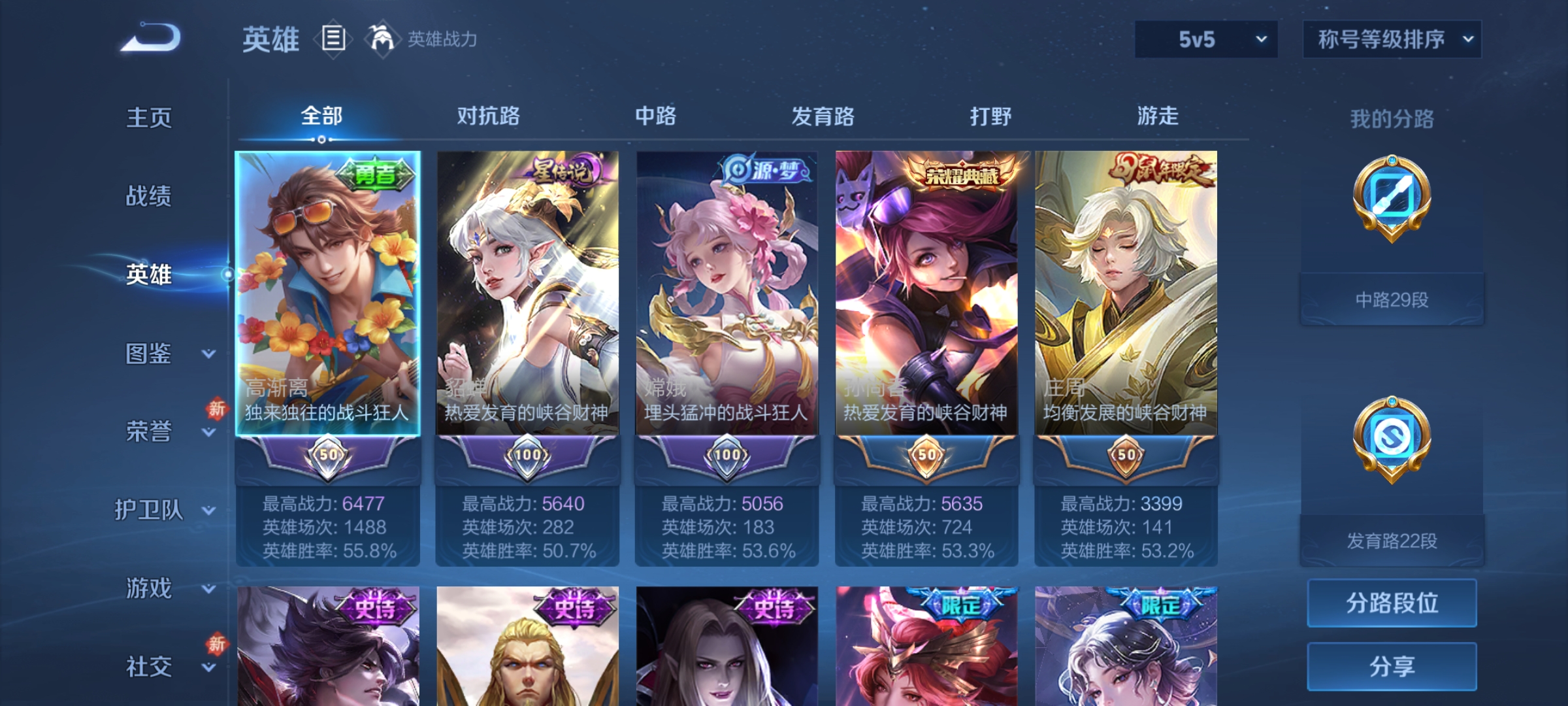 WZCMW4122532王者荣耀账号详情图3