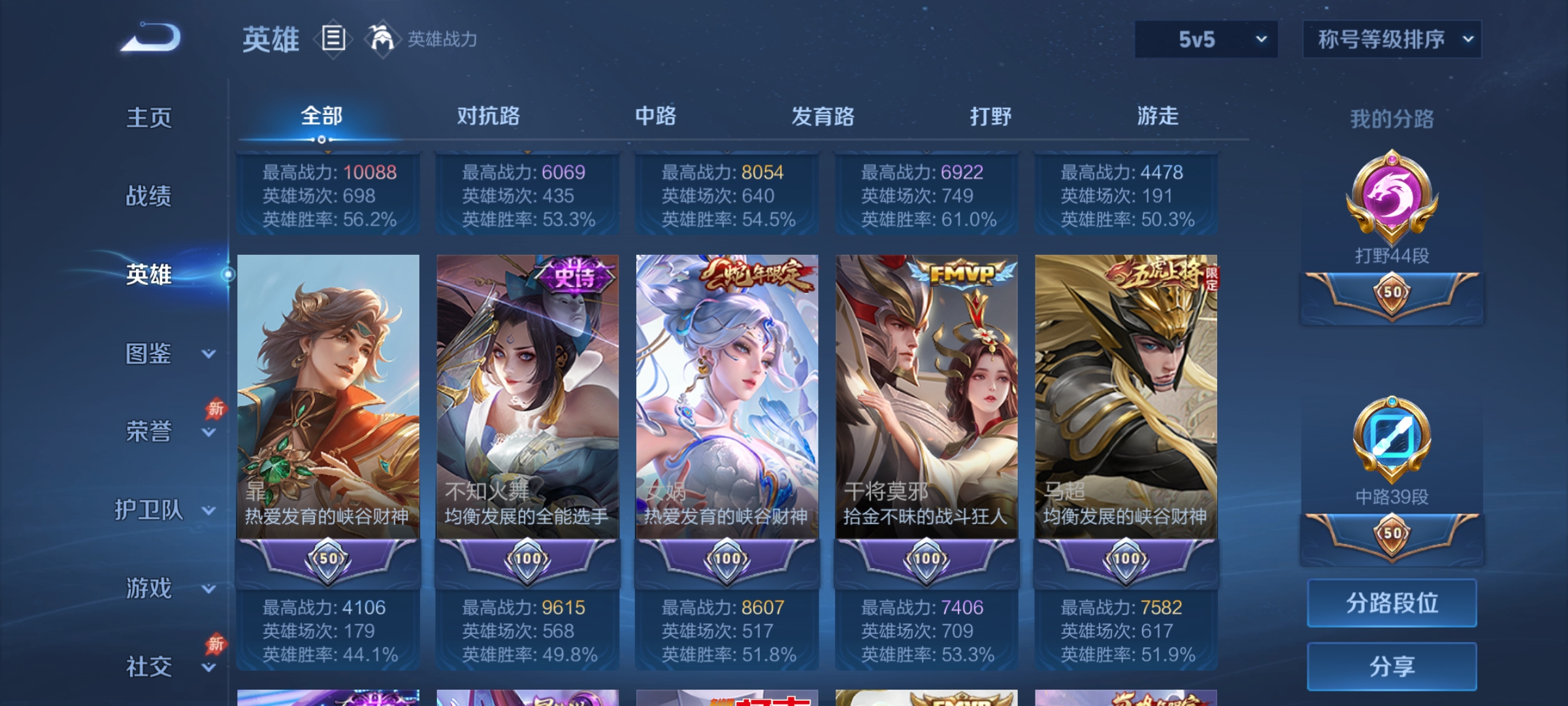WZCMW4342730王者荣耀账号详情图4
