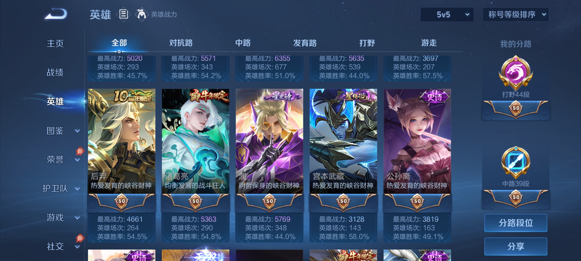 WZCMW4342730王者荣耀账号详情图6