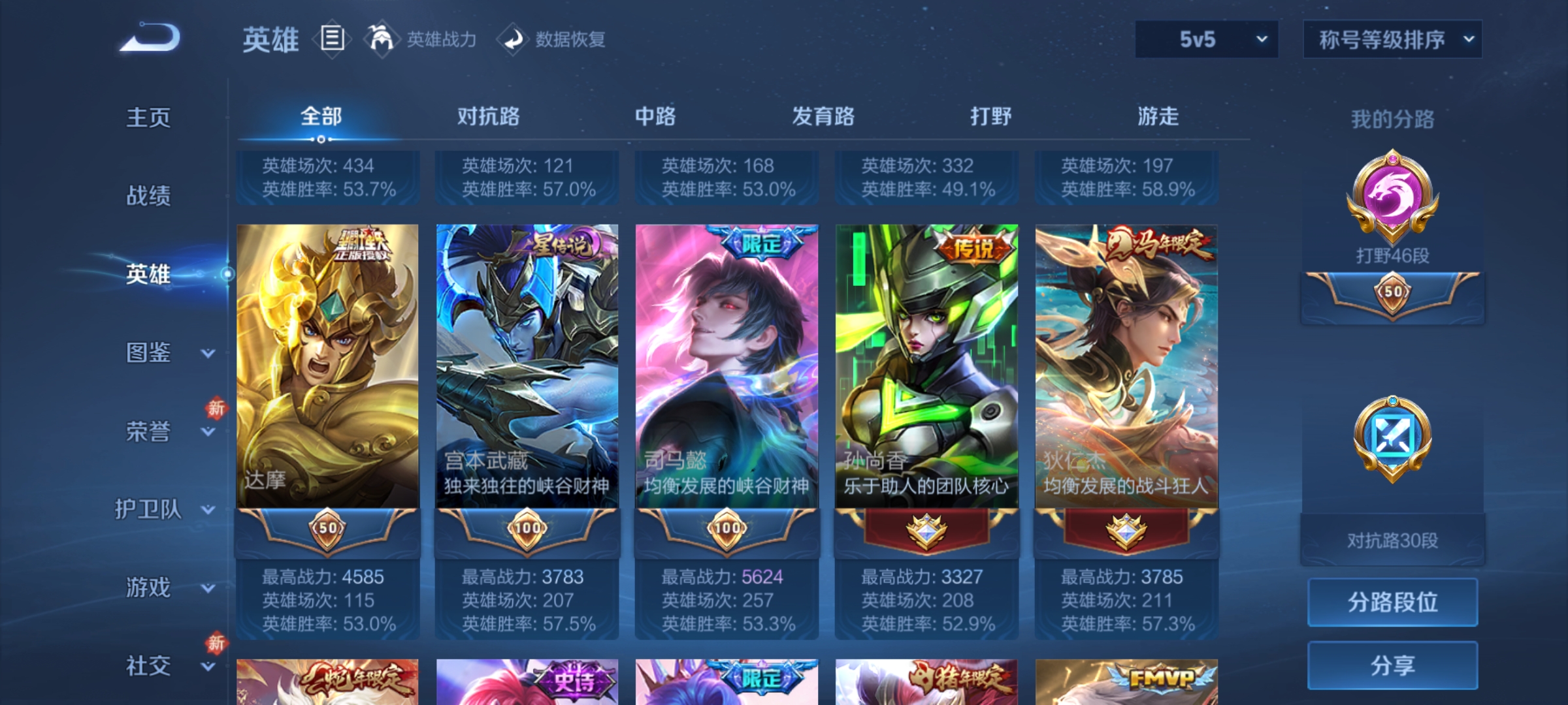 WZCMW4203307王者荣耀账号详情图6