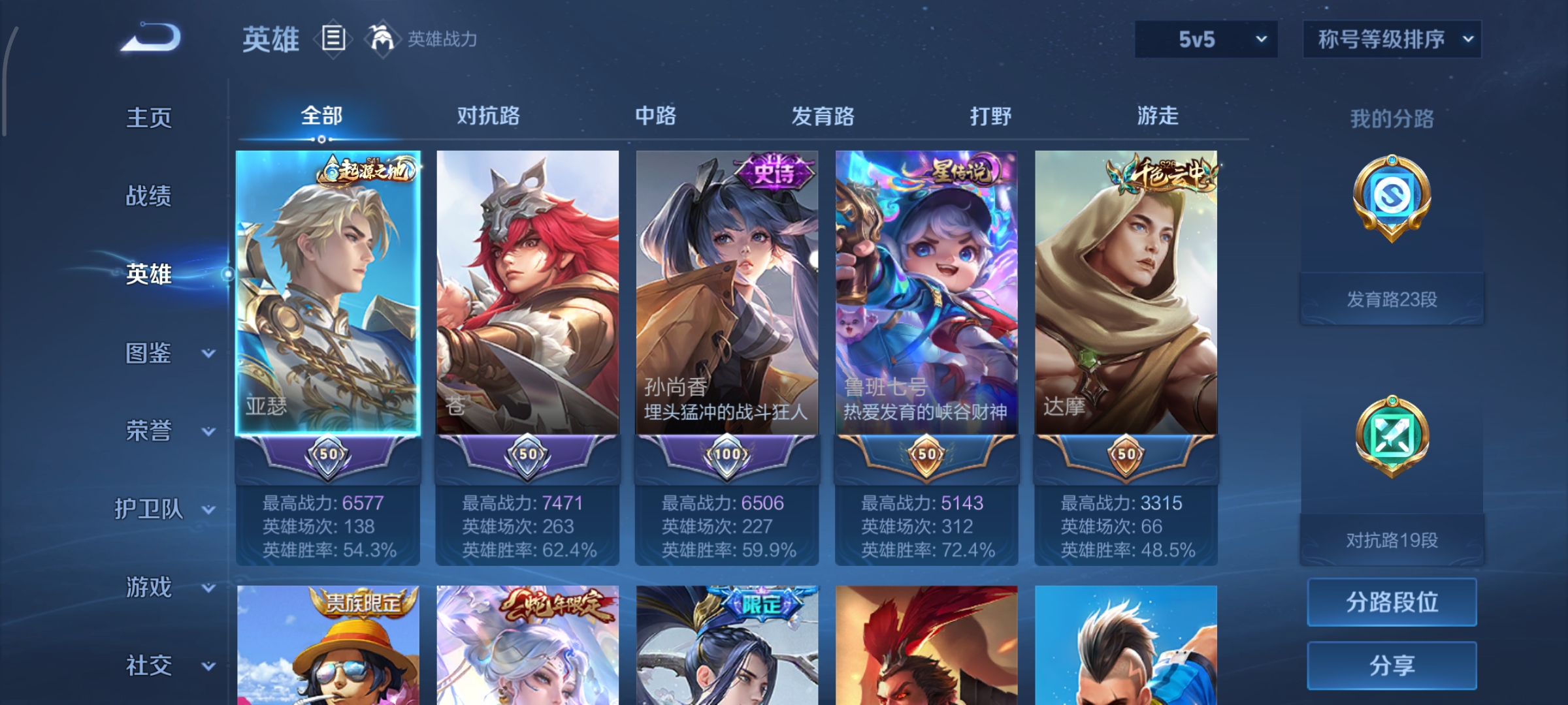 WZCMW449514王者荣耀账号详情图3