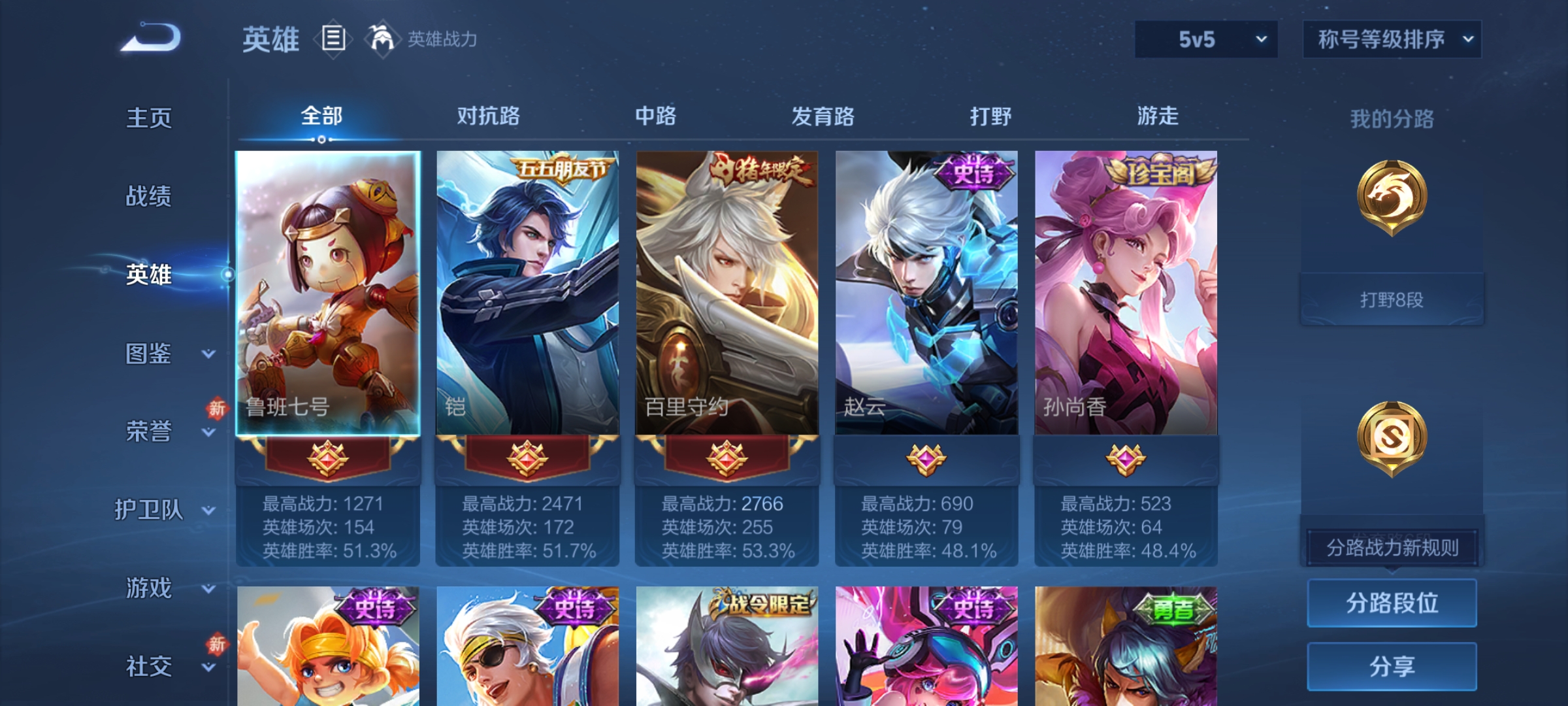 WZCMW4167609王者荣耀账号详情图3