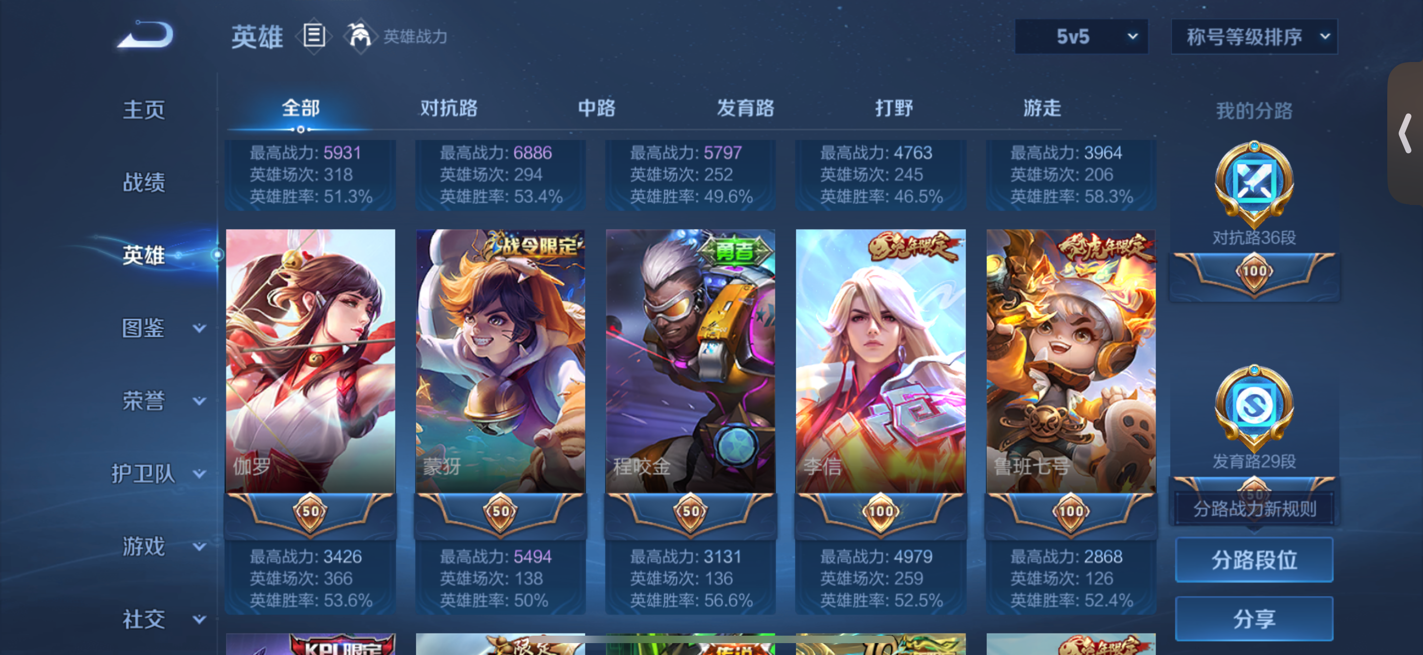 WZCMW440448王者荣耀账号详情图5