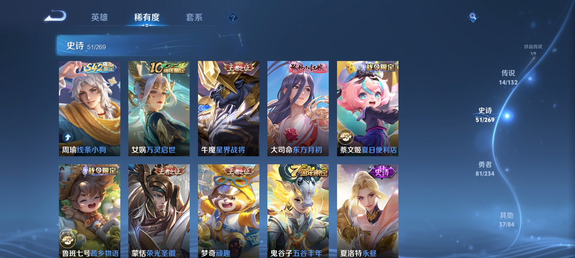 WZCMW4100175王者荣耀账号详情图12