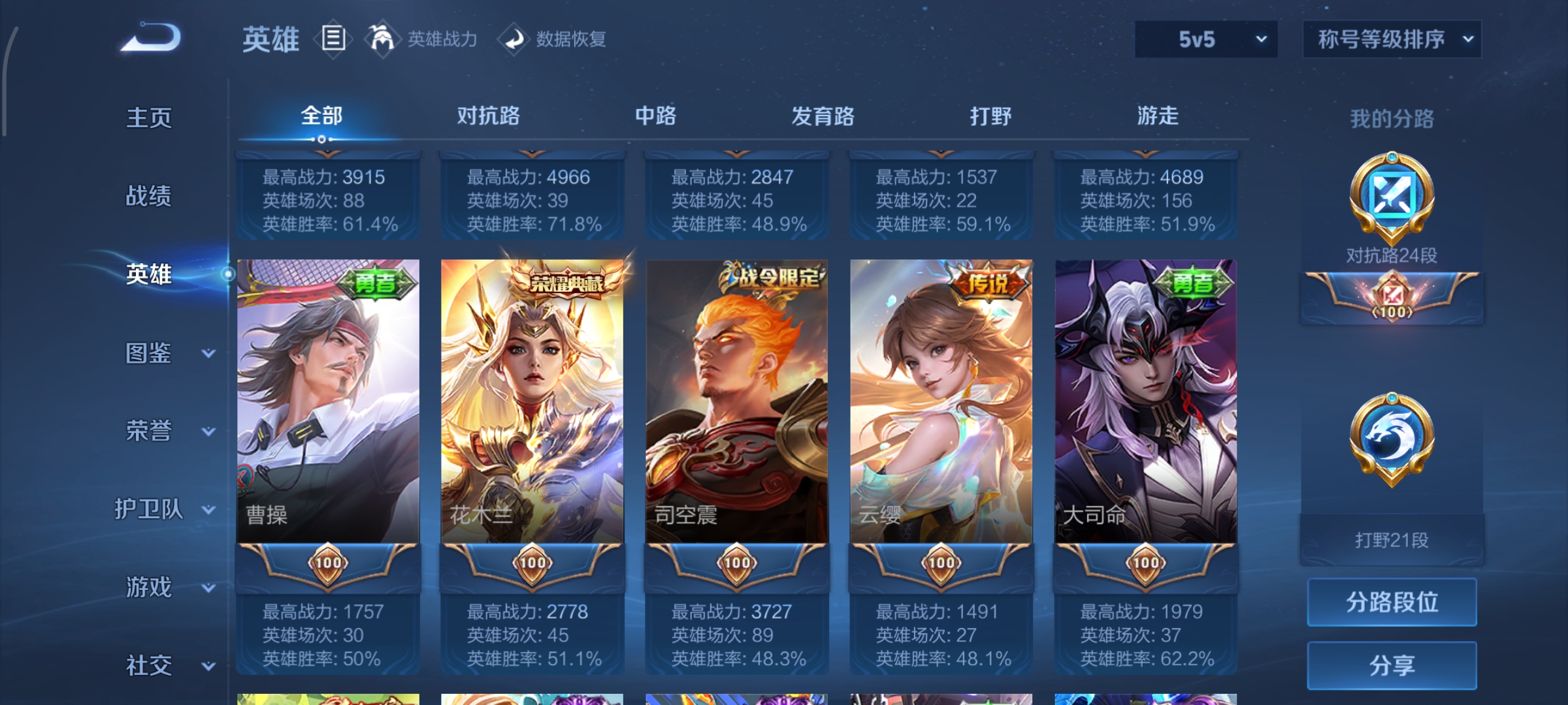 WZCMW3408112王者荣耀账号详情图6