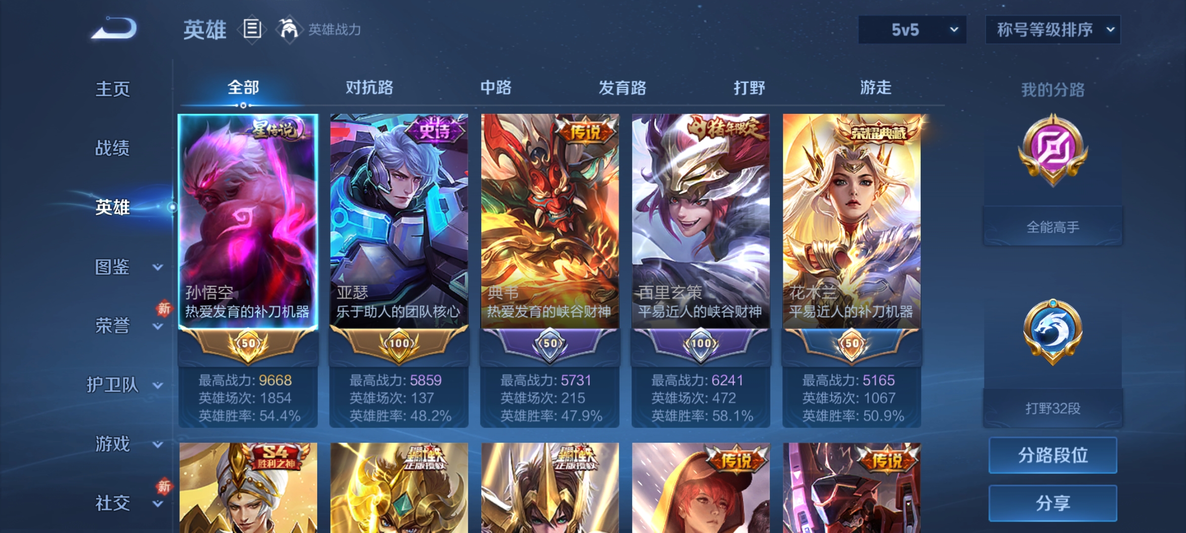 WZCMW4208954王者荣耀账号详情图3