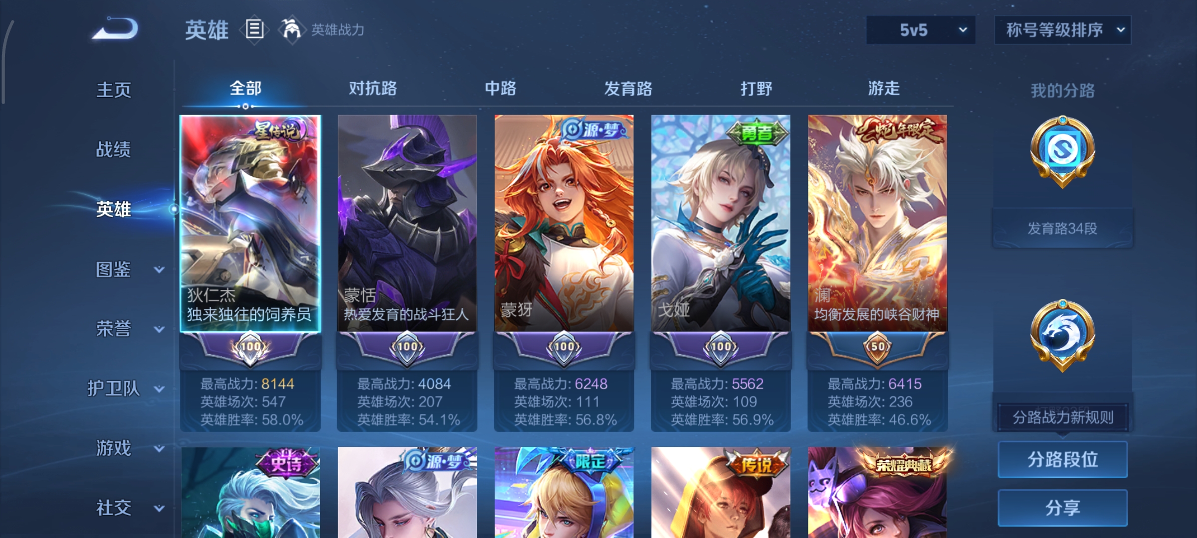 WZCMW3366295王者荣耀账号详情图3