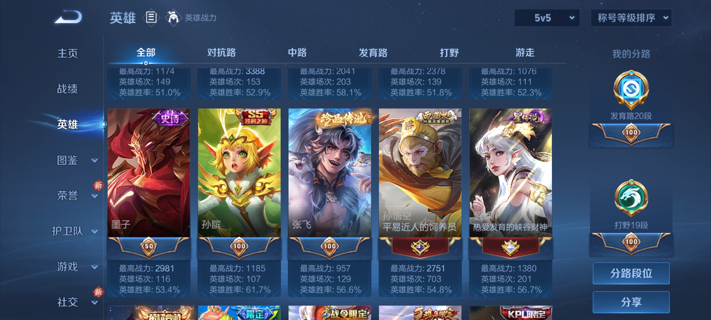 WZCMW4127717王者荣耀账号详情图6