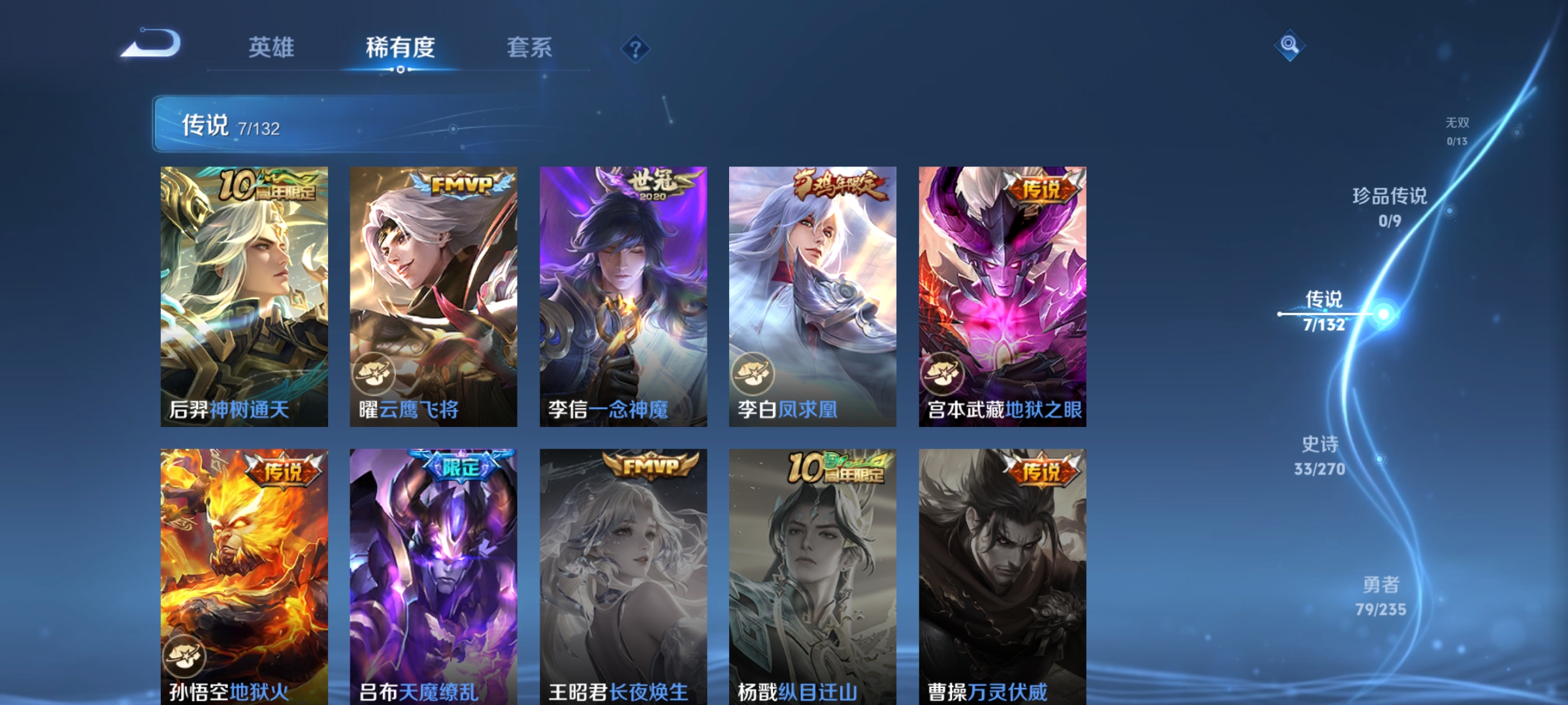 WZCMW4155925王者荣耀账号详情图5