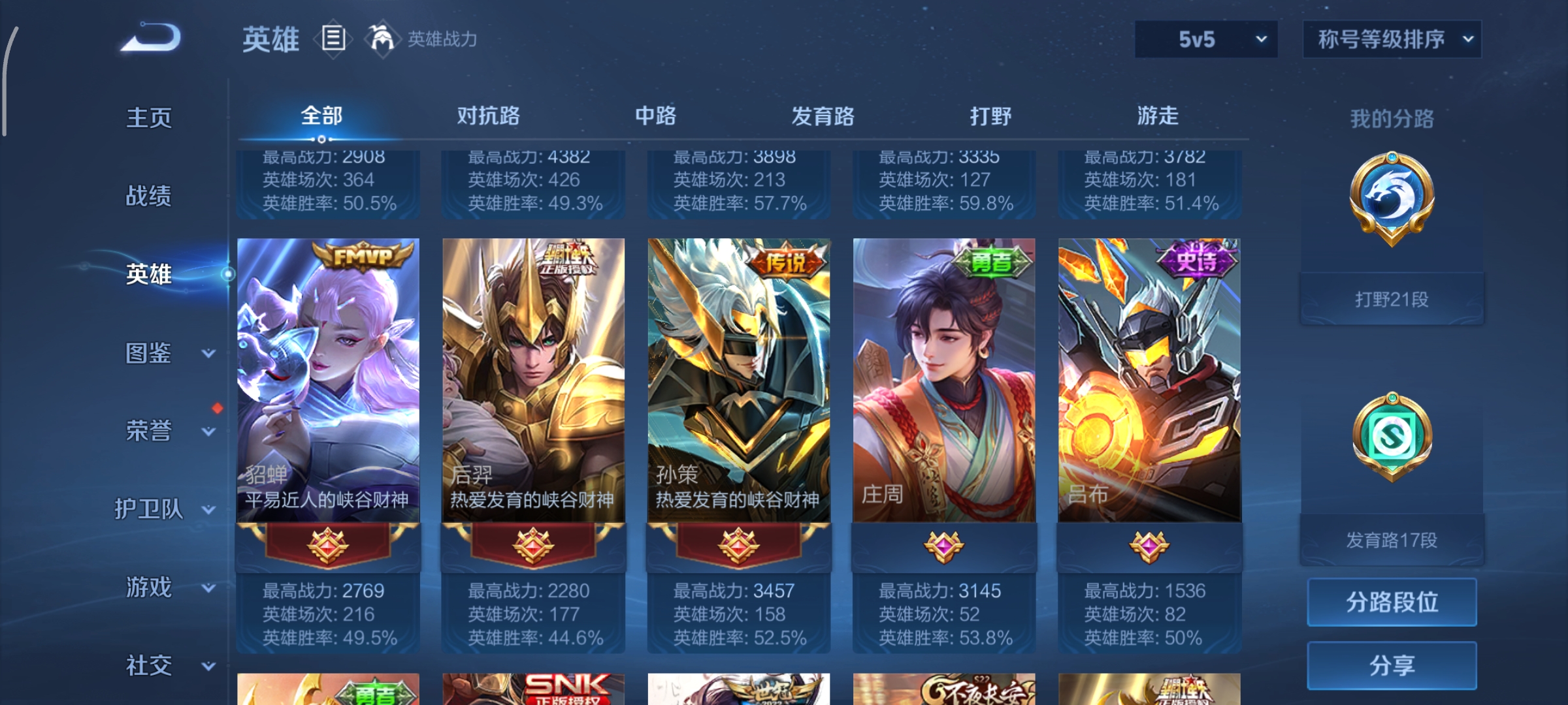 WZCMW3365752王者荣耀账号详情图4