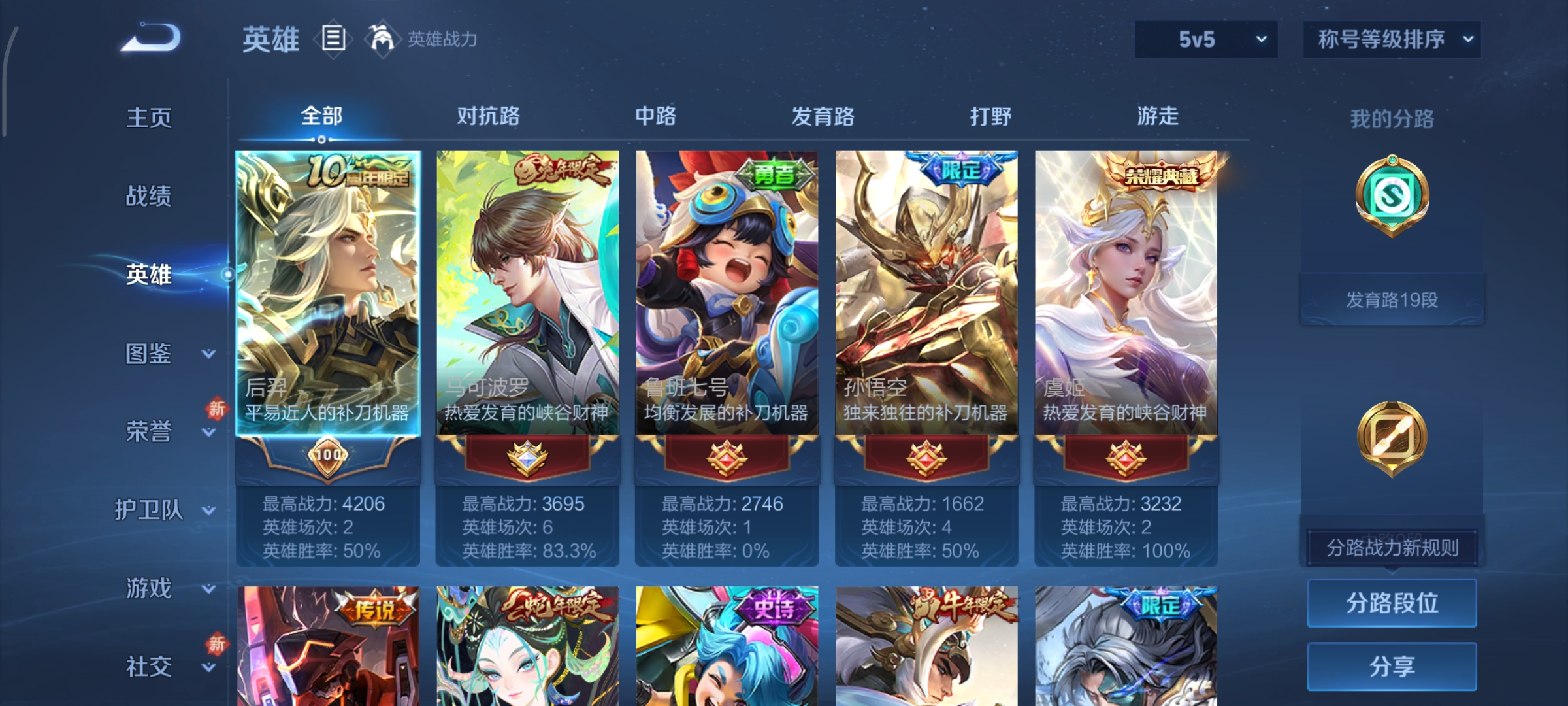 WZCMW4101530王者荣耀账号详情图3