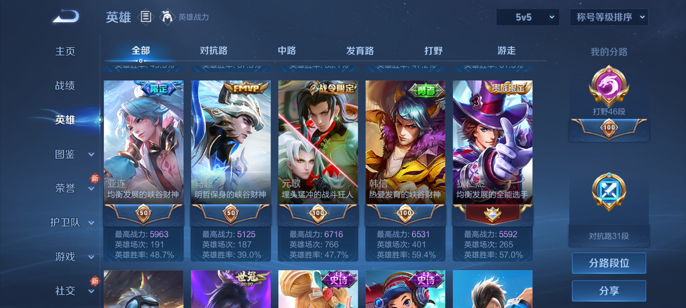 WZCMW4230960王者荣耀账号详情图5