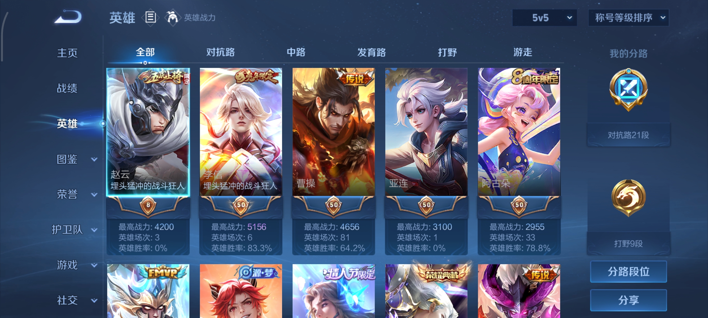 WZCMW3367859王者荣耀账号详情图3