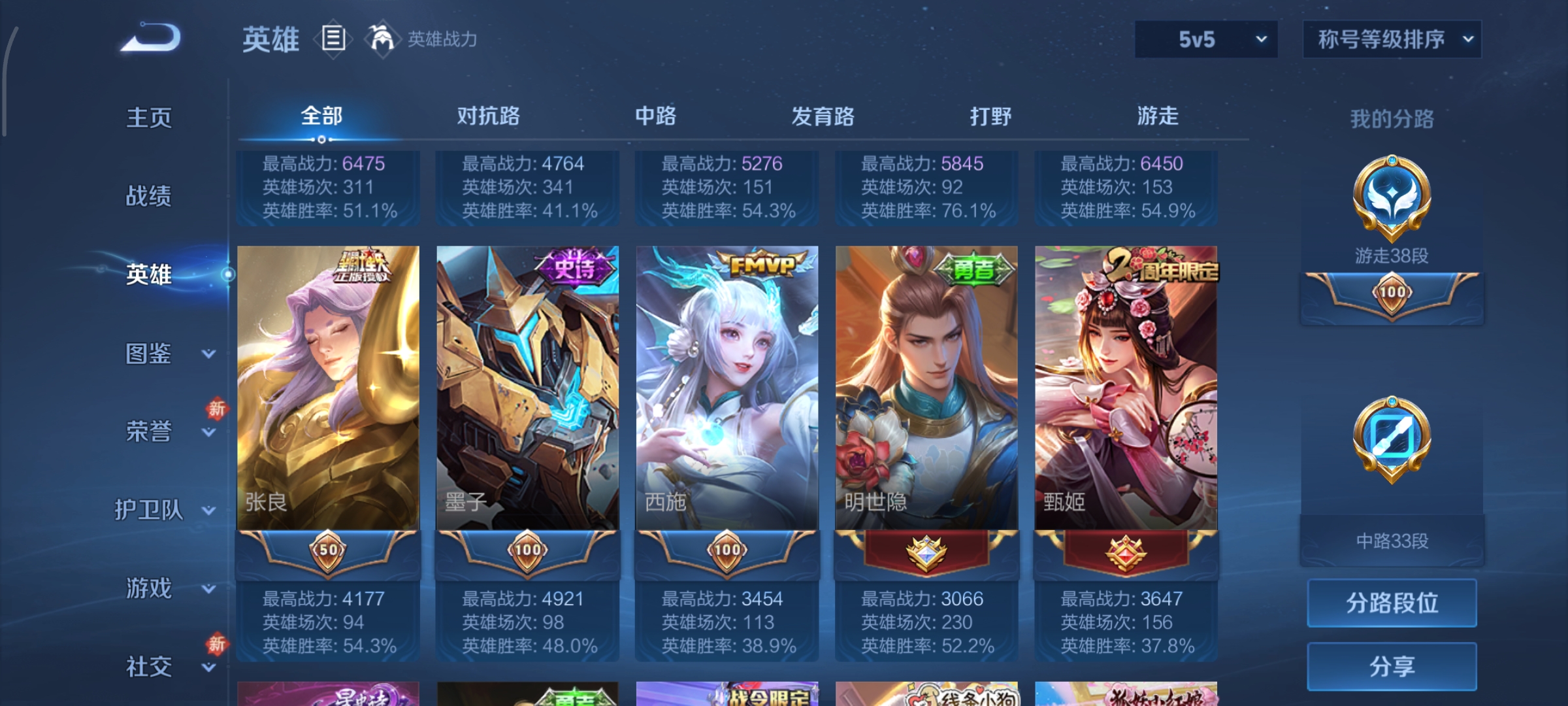 WZCMW497128王者荣耀账号详情图7