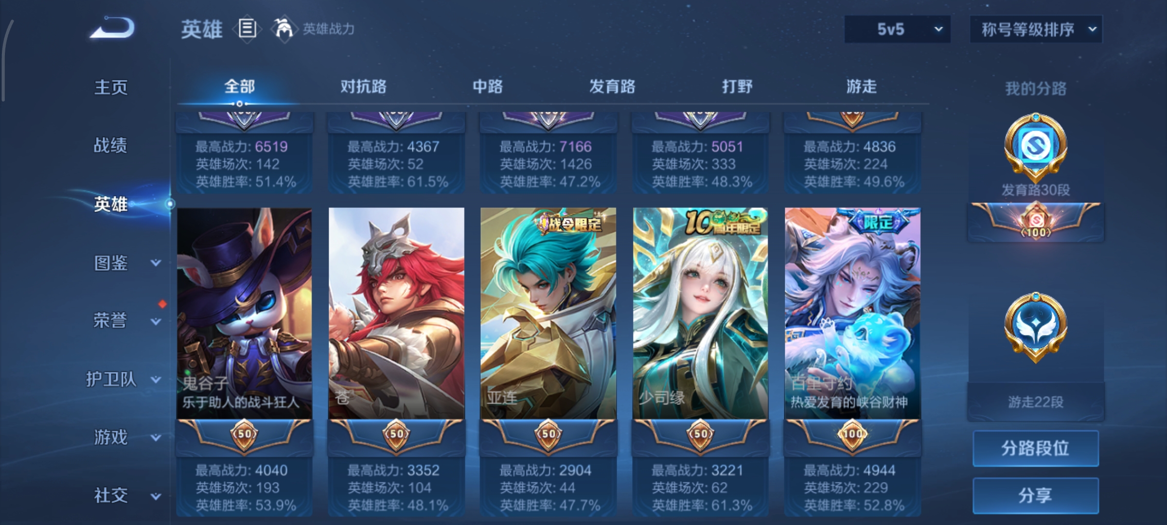 WZCMW3480583王者荣耀账号详情图4