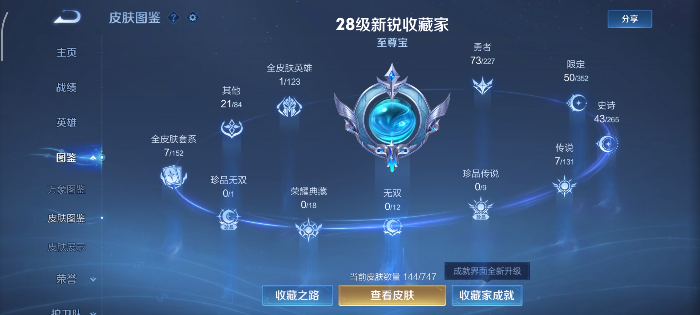 WZCMW3438210王者荣耀账号详情图2