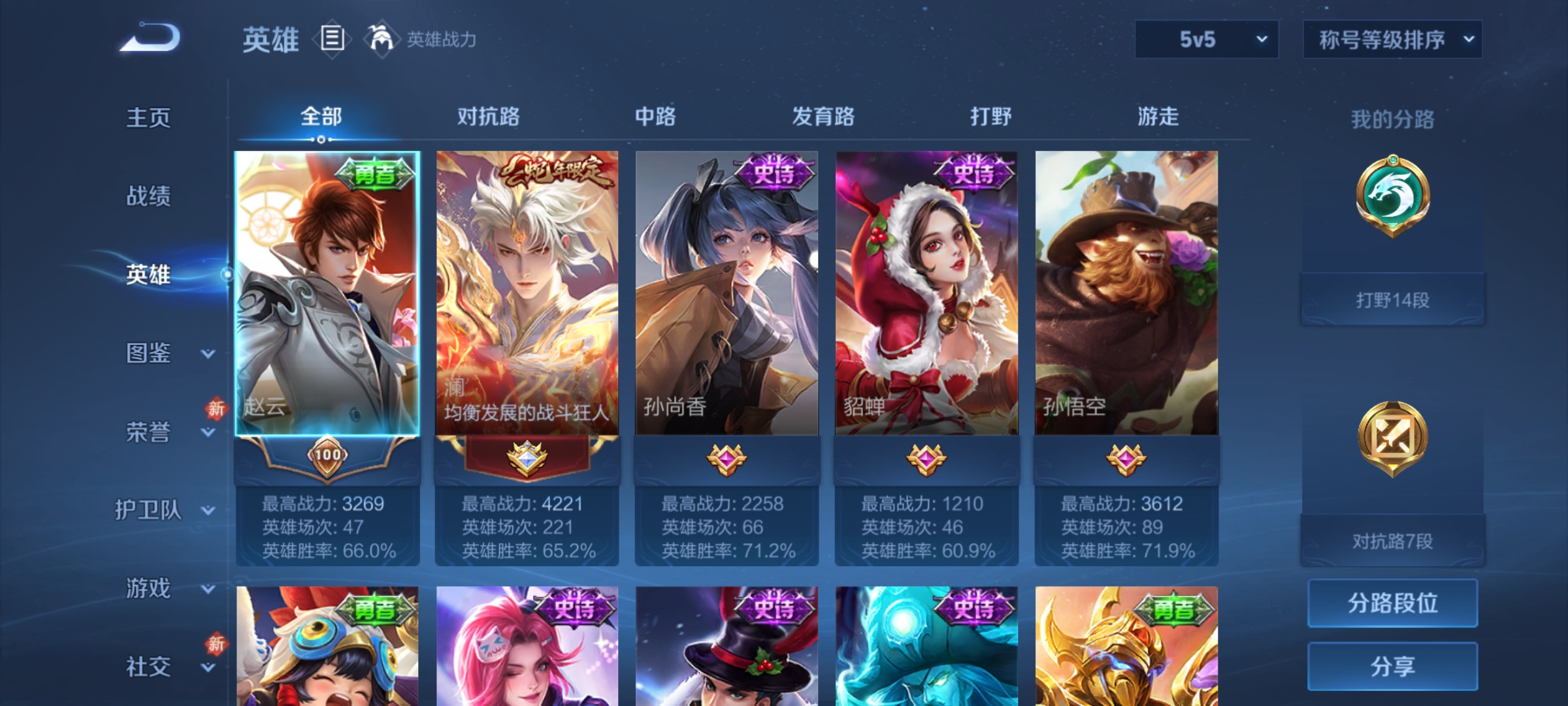 WZCMW4230940王者荣耀账号详情图3