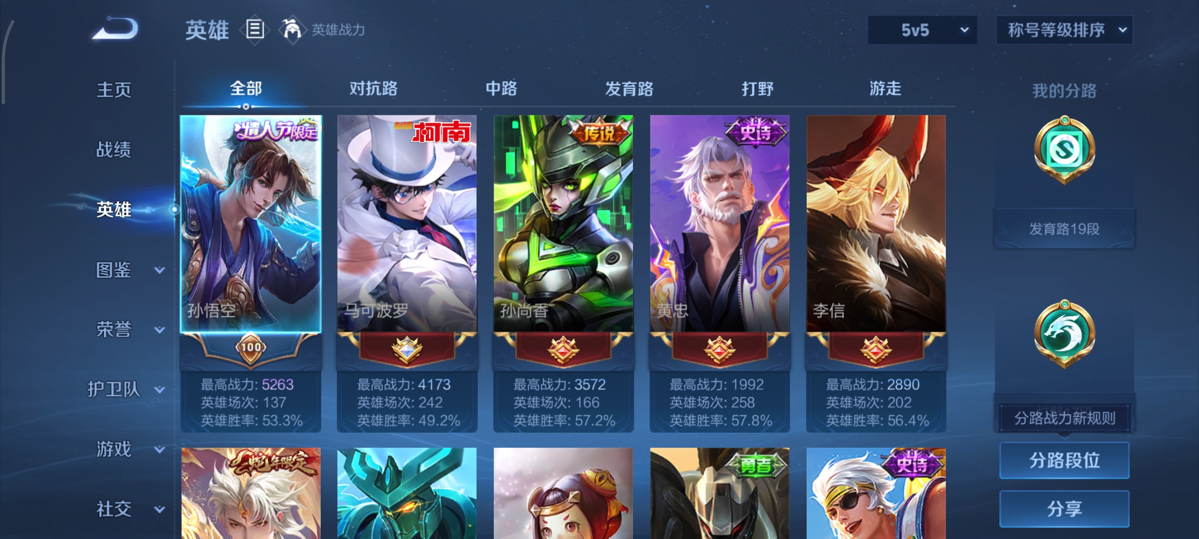 WZCMW3371440王者荣耀账号详情图3