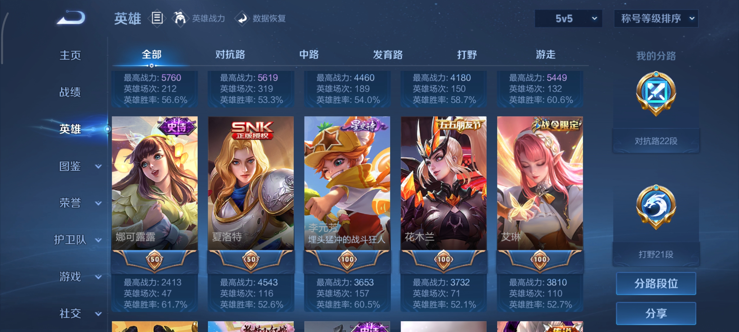 WZCMW3463248王者荣耀账号详情图4