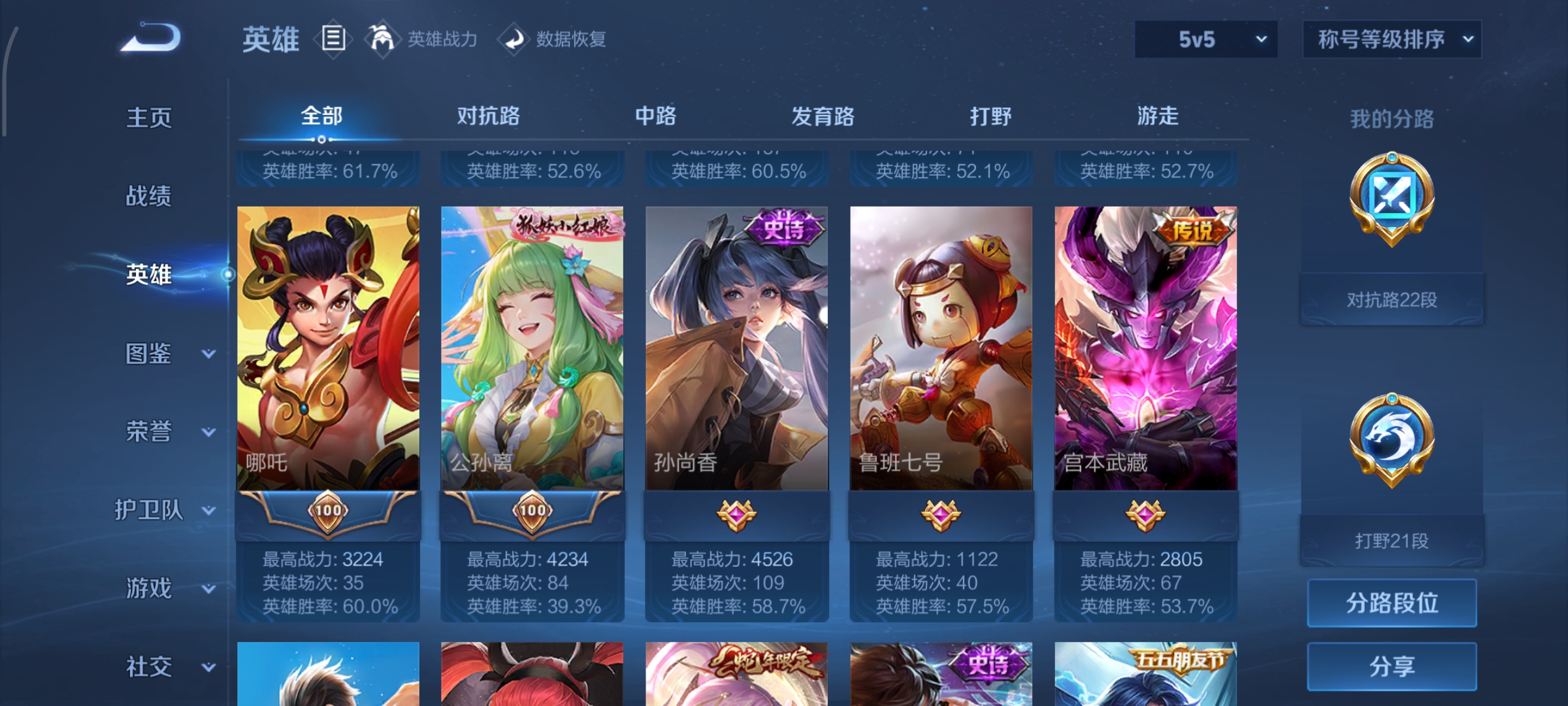 WZCMW3463248王者荣耀账号详情图5