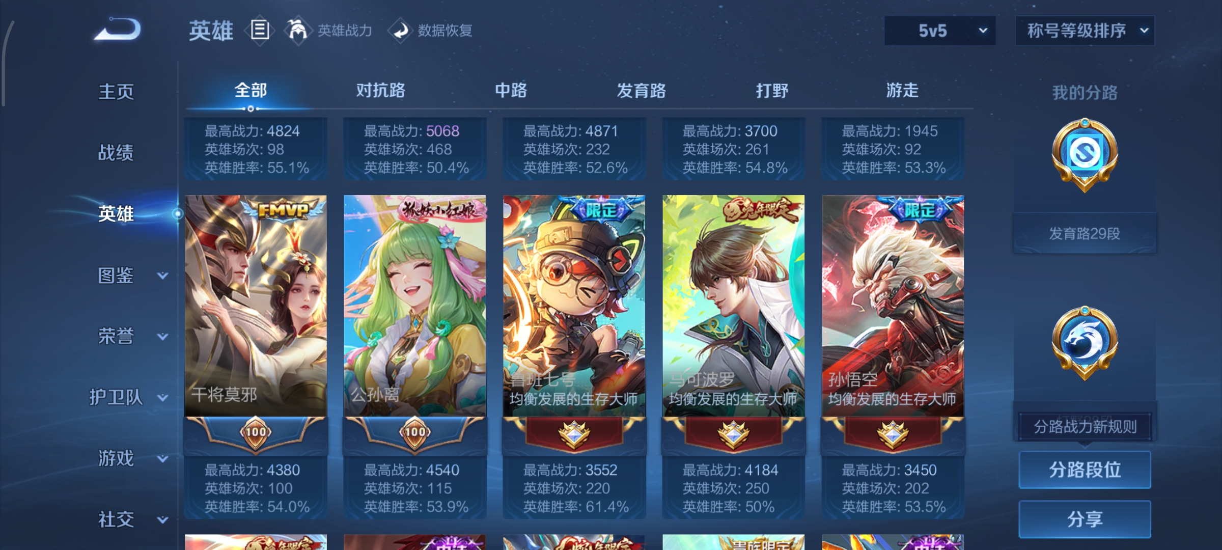 WZCMW3460509王者荣耀账号详情图5