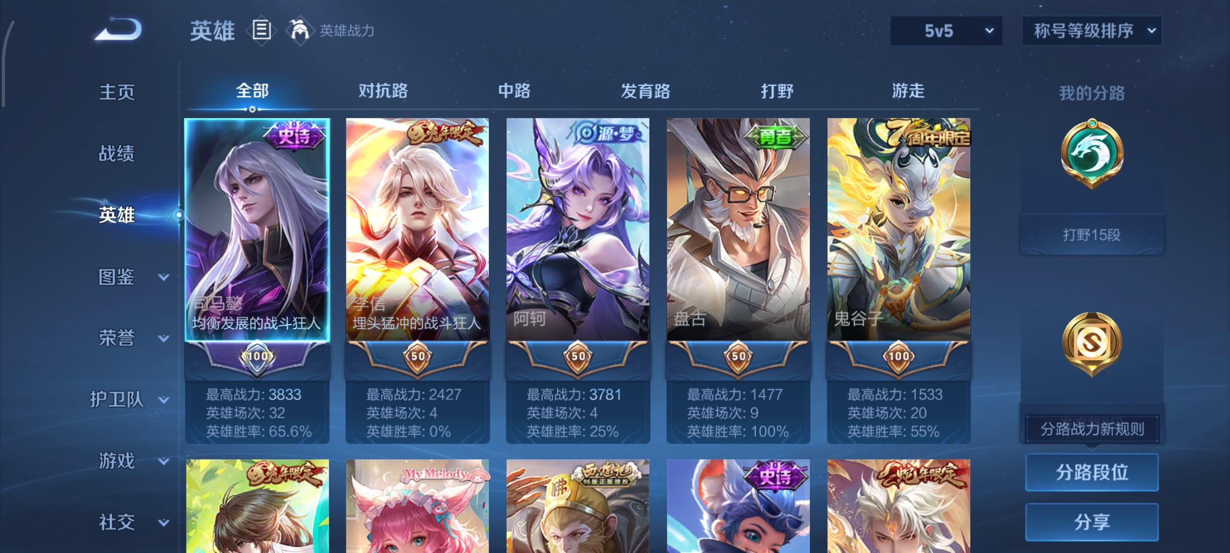 WZCMW3471376王者荣耀账号详情图3