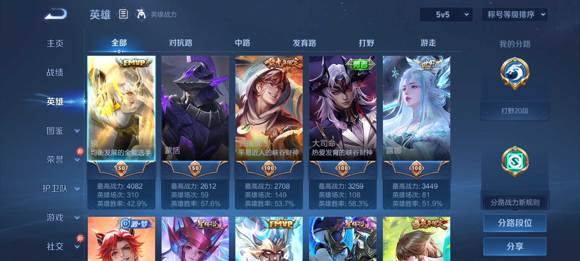 WZCMW4258035王者荣耀账号详情图3