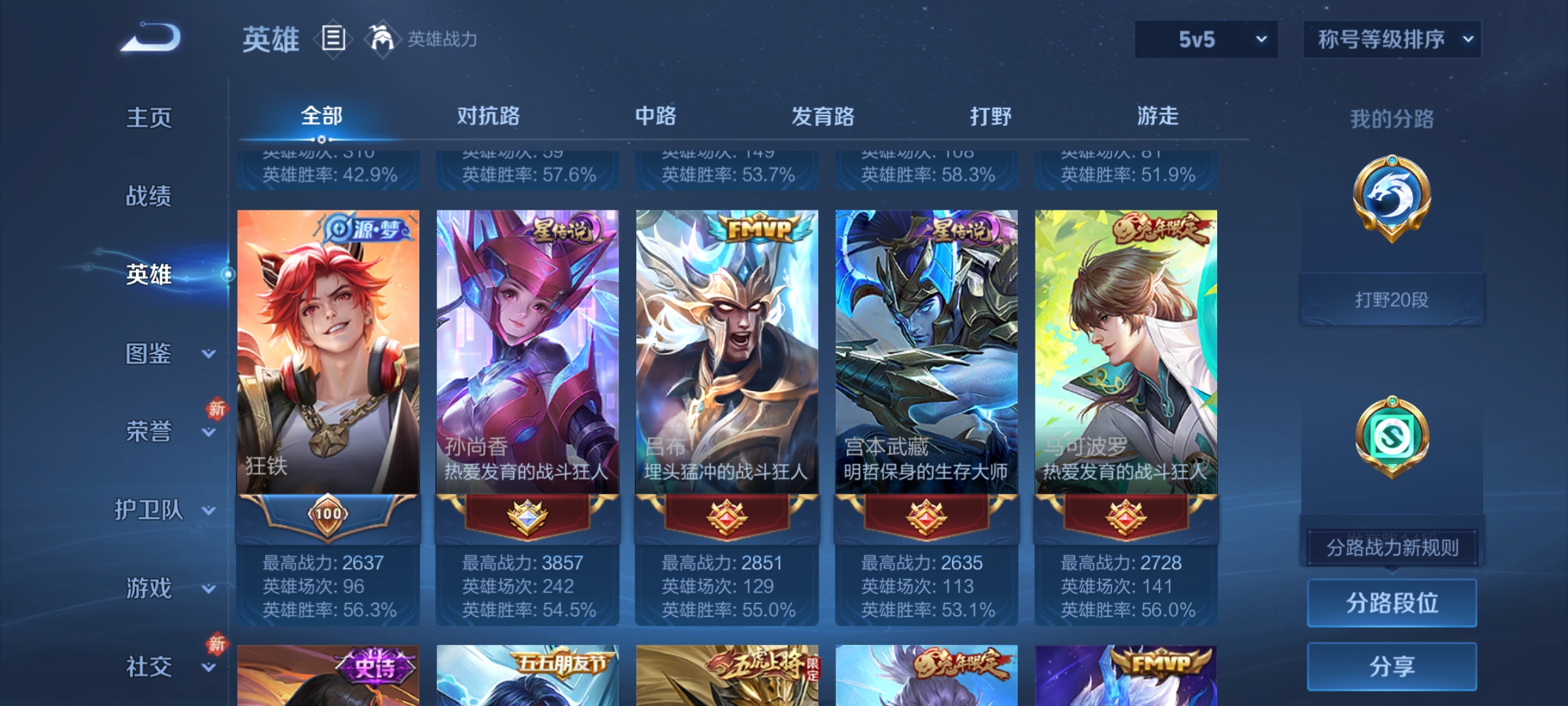 WZCMW4258035王者荣耀账号详情图4