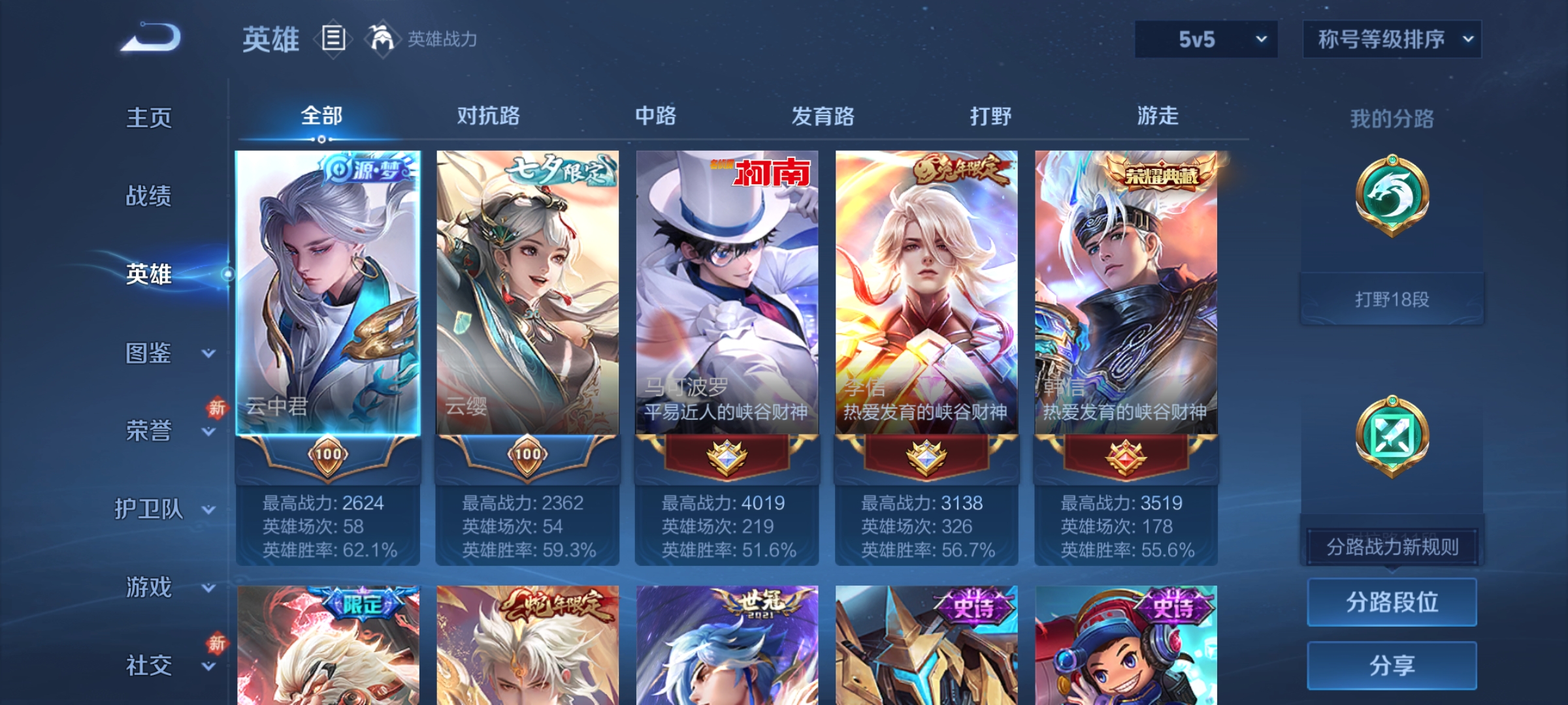 WZCMW4155924王者荣耀账号详情图3