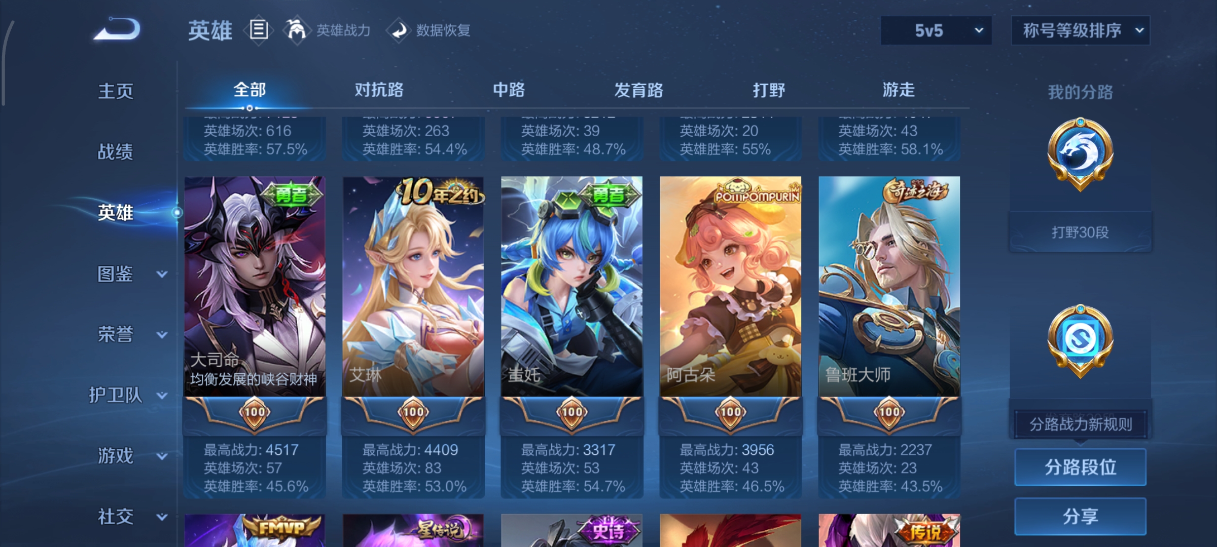 WZCMW3441685王者荣耀账号详情图4