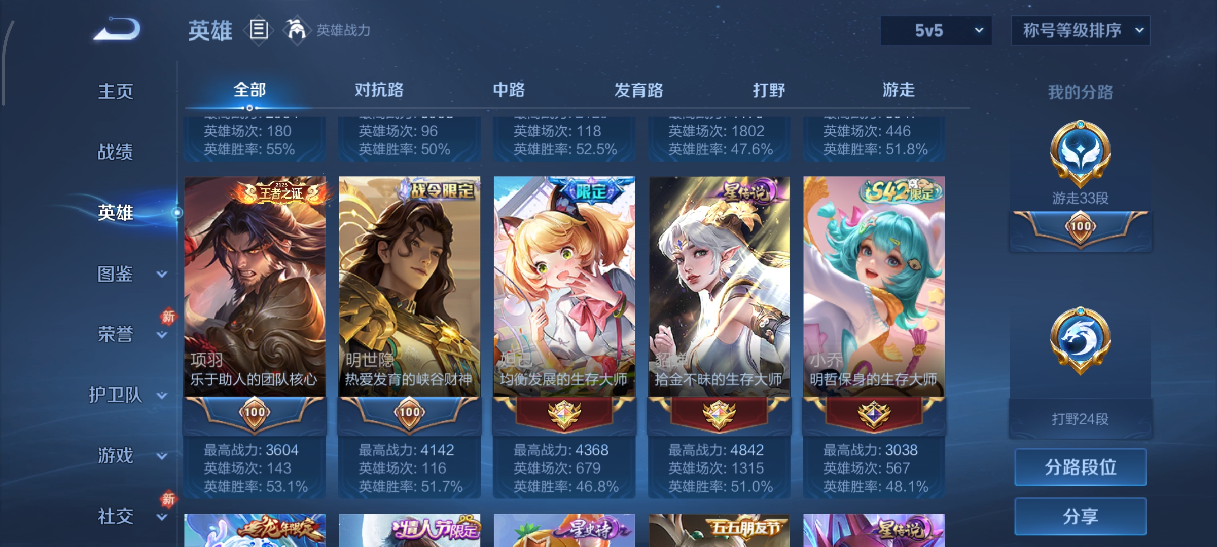 WZCMW485309王者荣耀账号详情图5