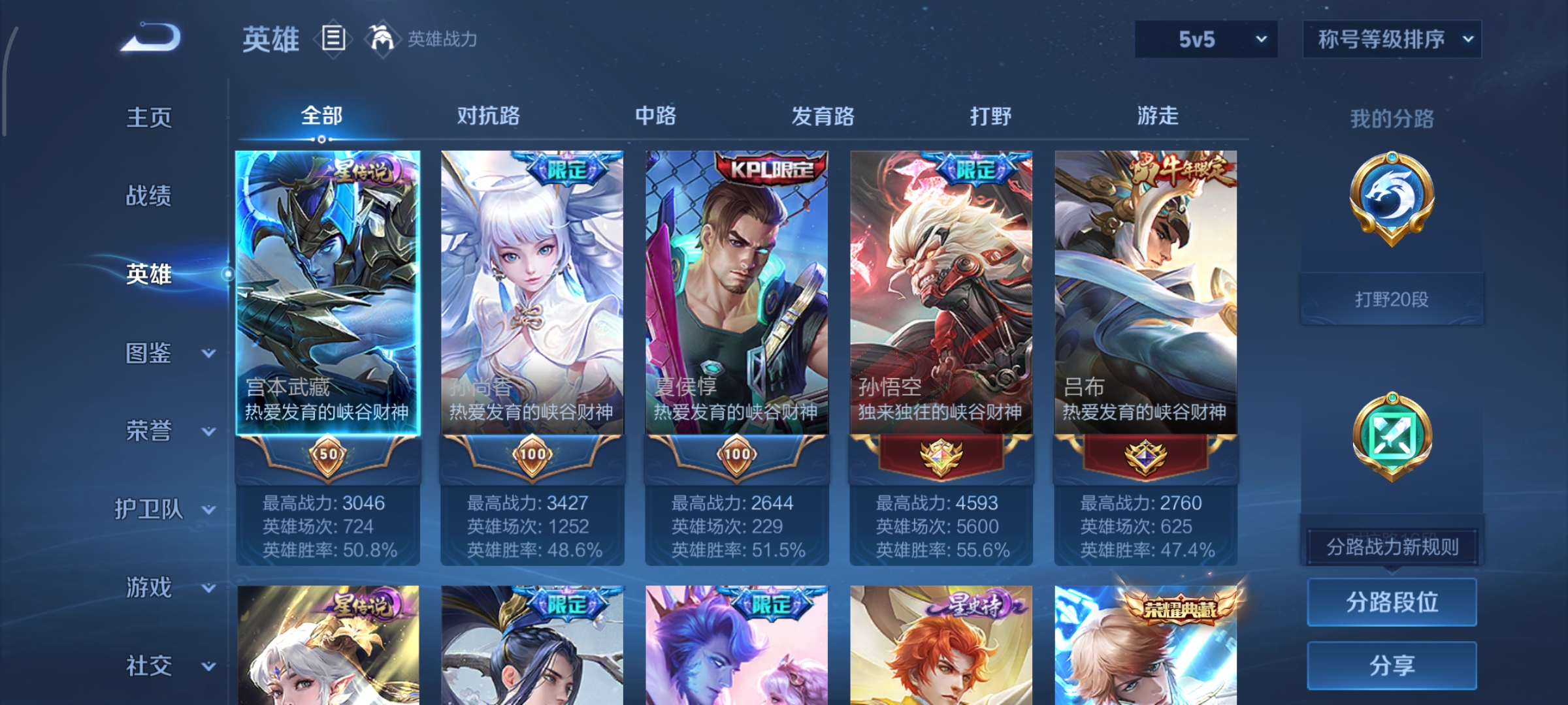 WZCMW3483861王者荣耀账号详情图3