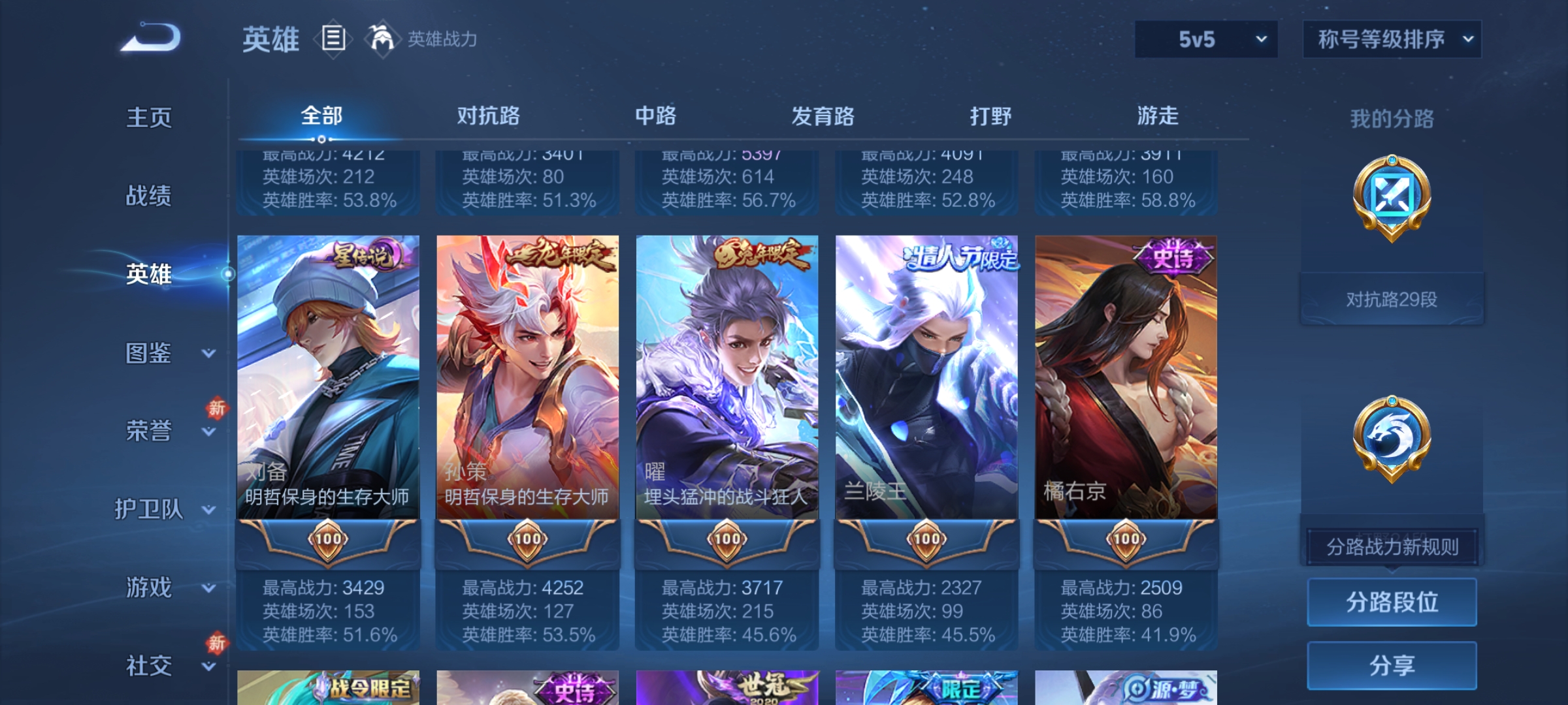 WZCMW4150045王者荣耀账号详情图5