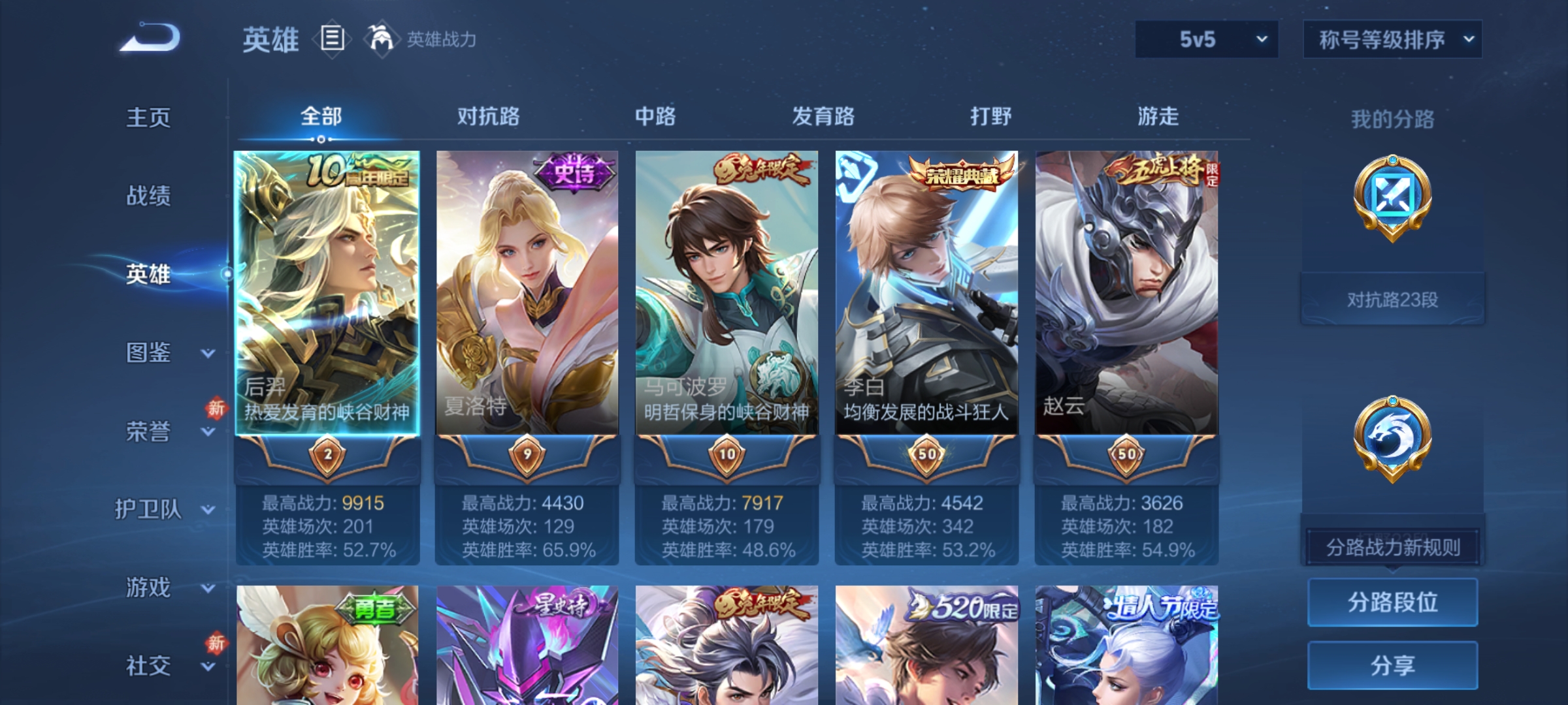 WZCMW4155958王者荣耀账号详情图3