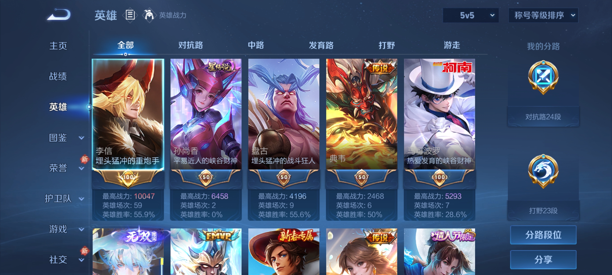 WZCMW4153808王者荣耀账号详情图3