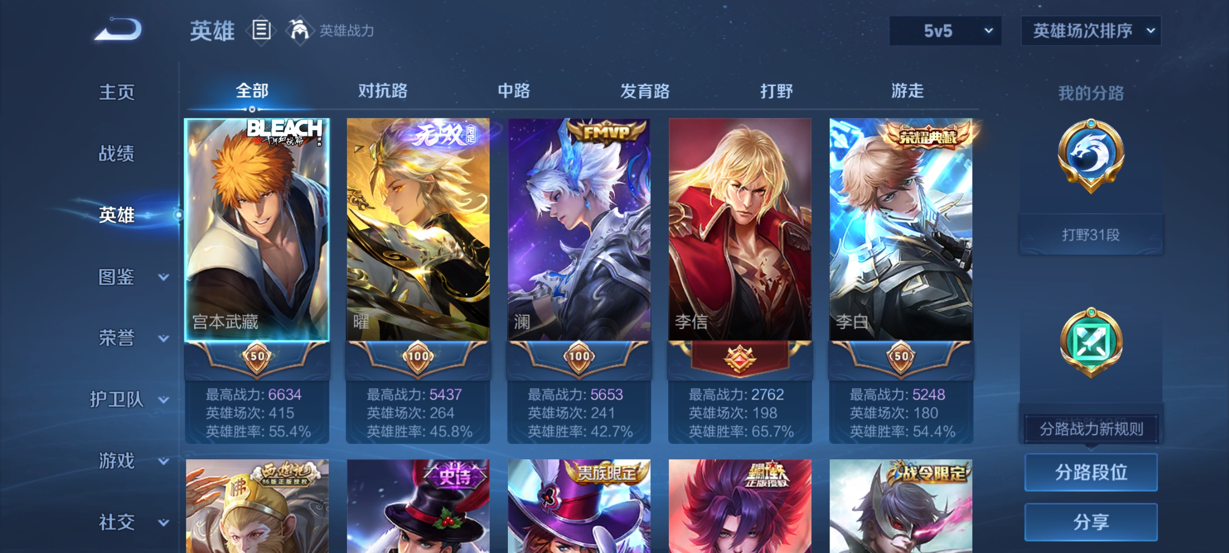 WZCMW3263076王者荣耀账号详情图3
