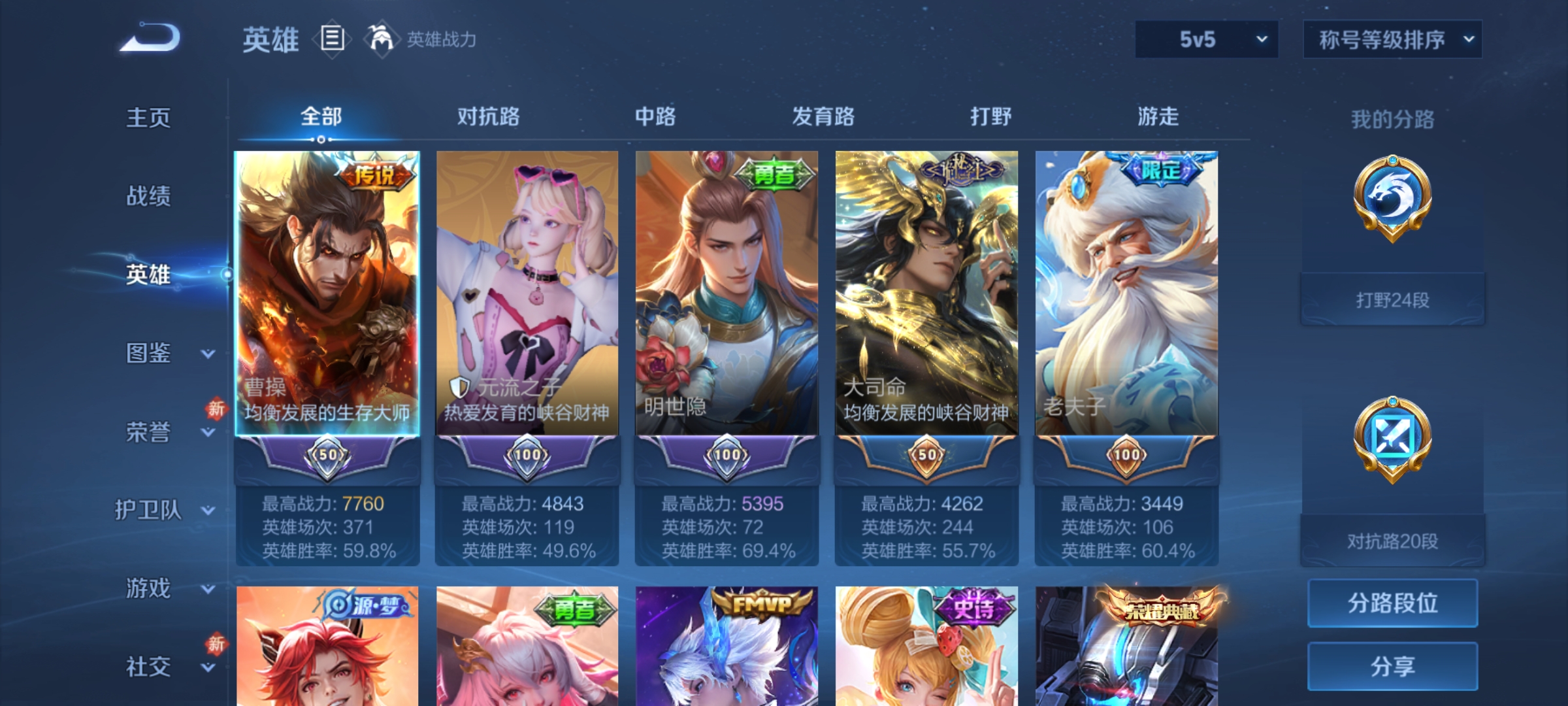 WZCMW4127707王者荣耀账号详情图3