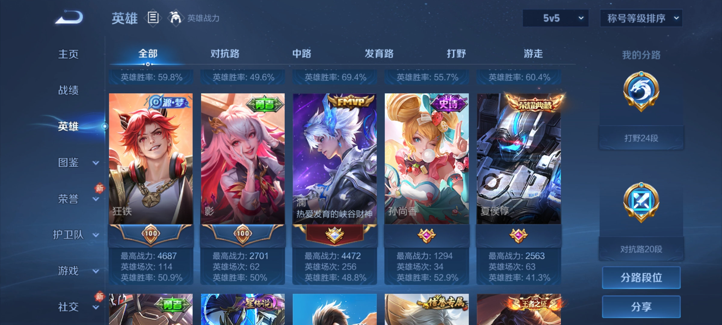 WZCMW4127707王者荣耀账号详情图4