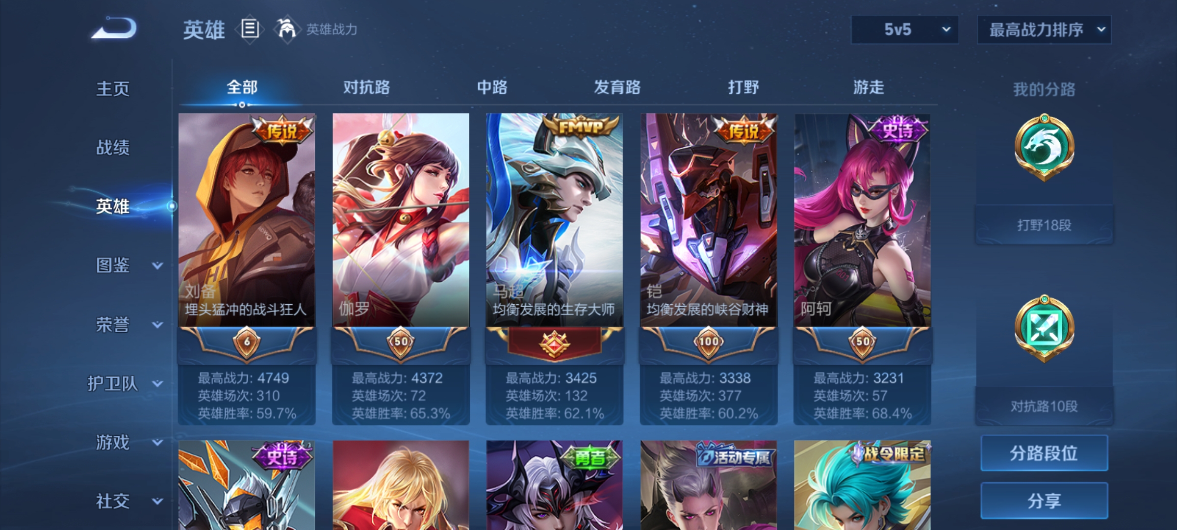 WZCMW3287616王者荣耀账号详情图3