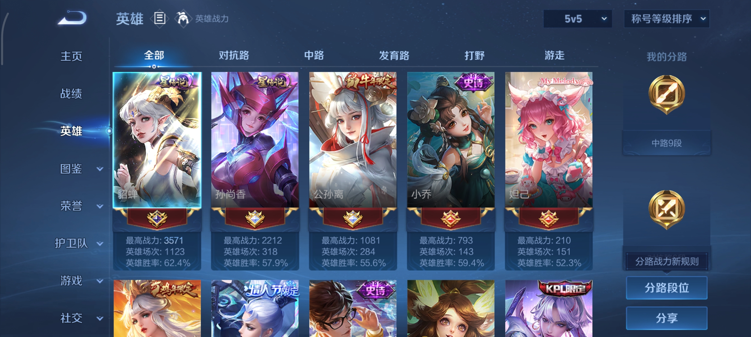 WZCMW3478037王者荣耀账号详情图3